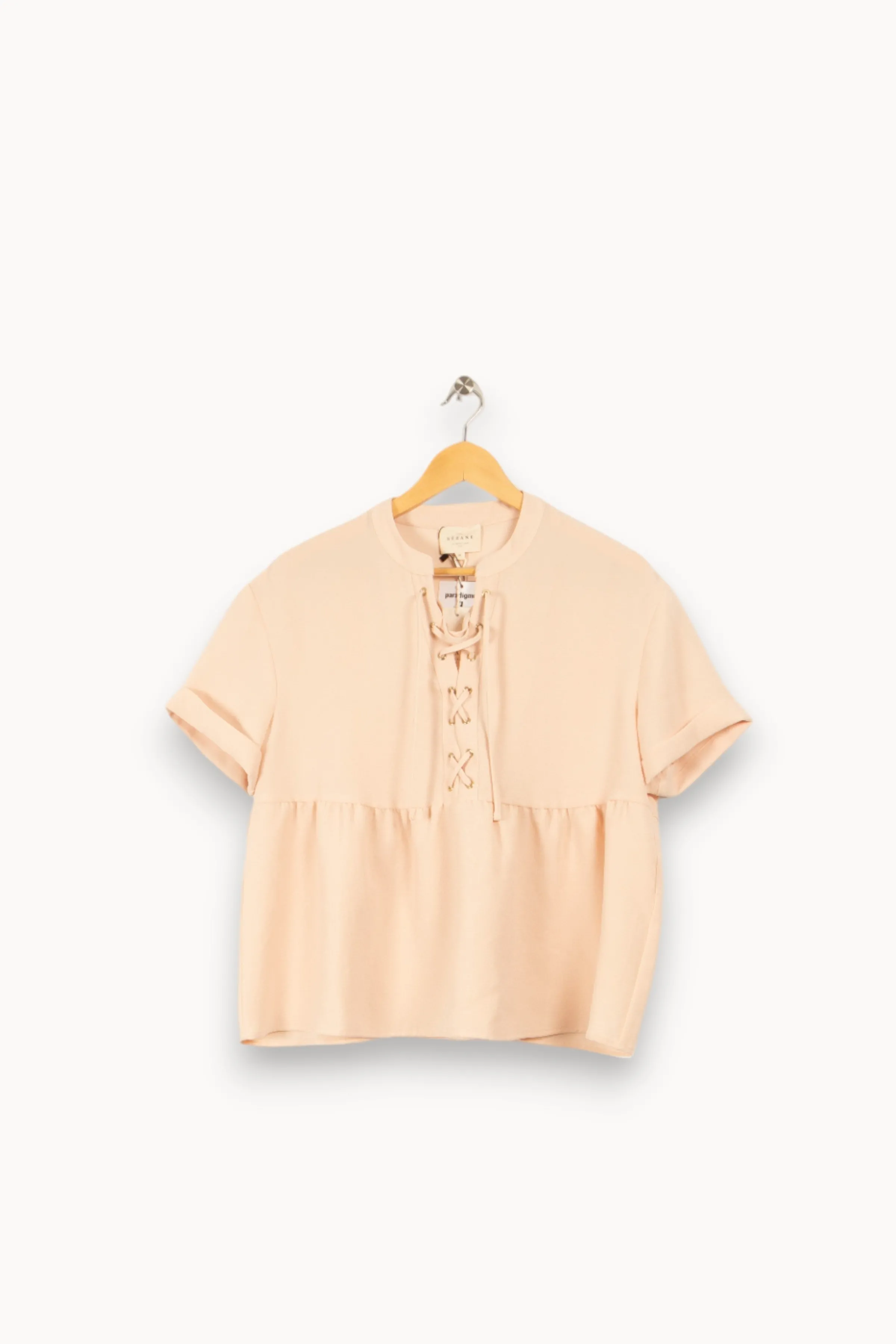 Sézane Chemises<Blouse & top - S/36 Beige