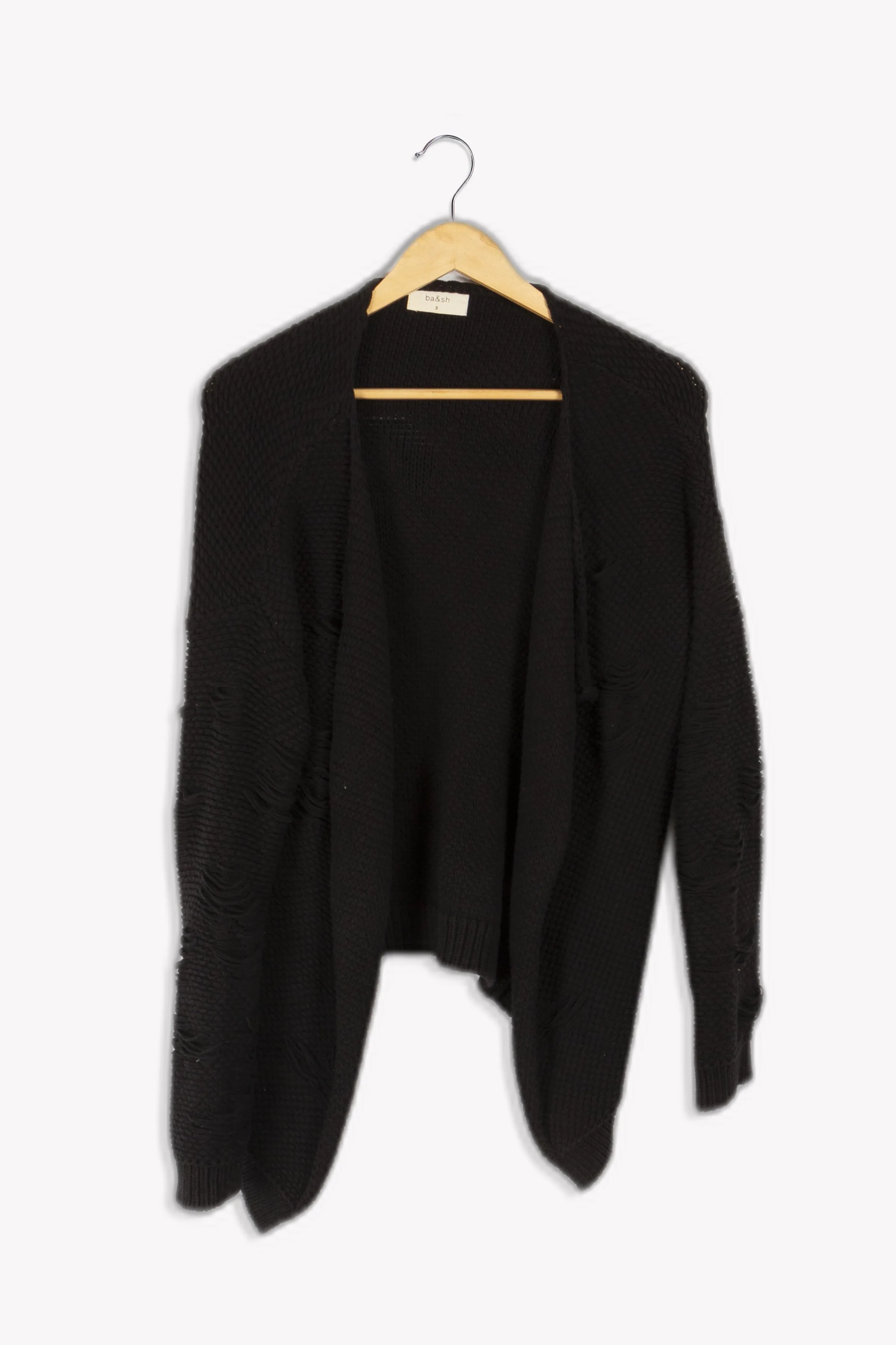 ba&sh Mailles | Pulls & Cardigans<Cardigan - L/40 Noir