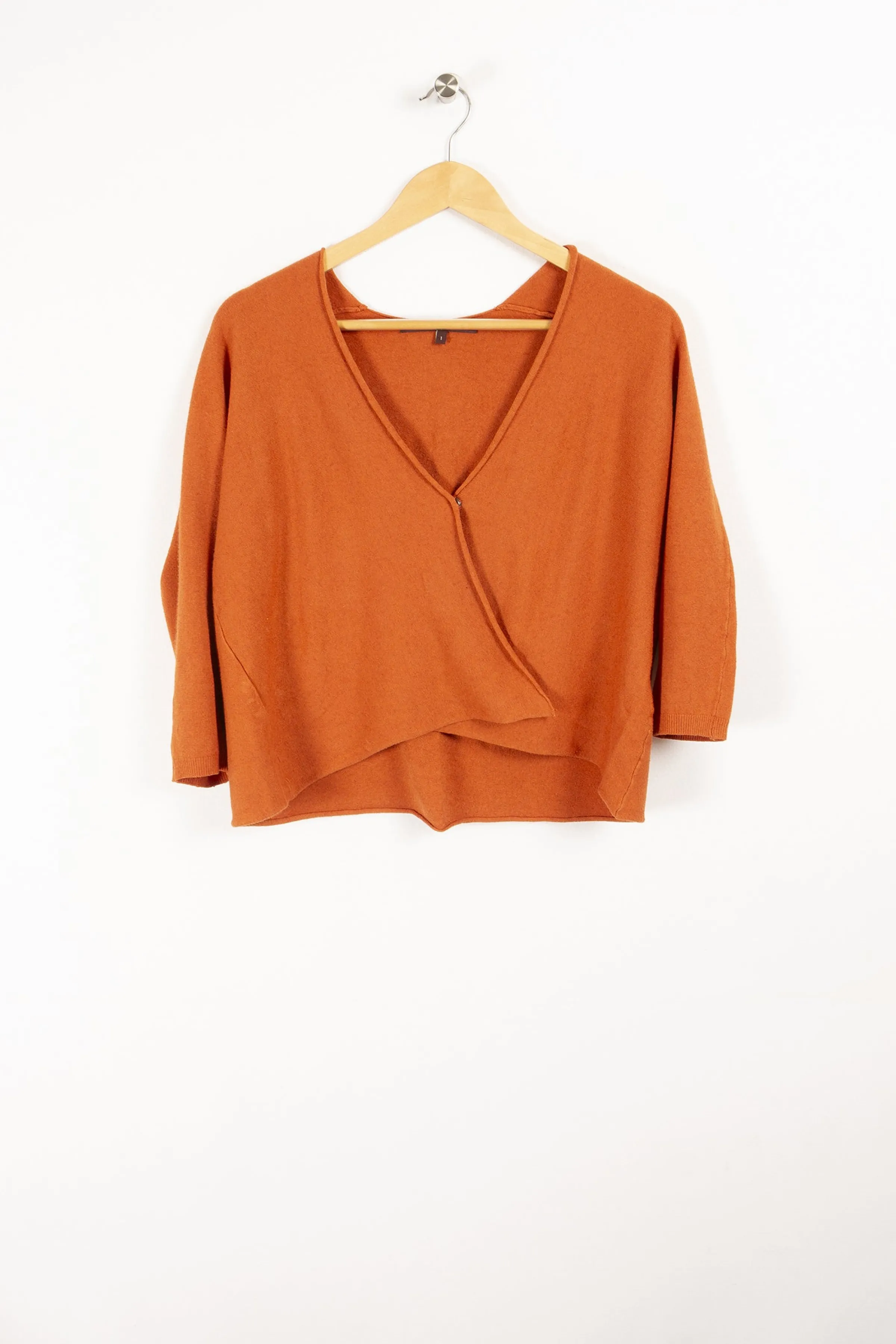 La Fée Maraboutée Mailles | Pulls & Cardigans<Cardigan - S / 36 Orange