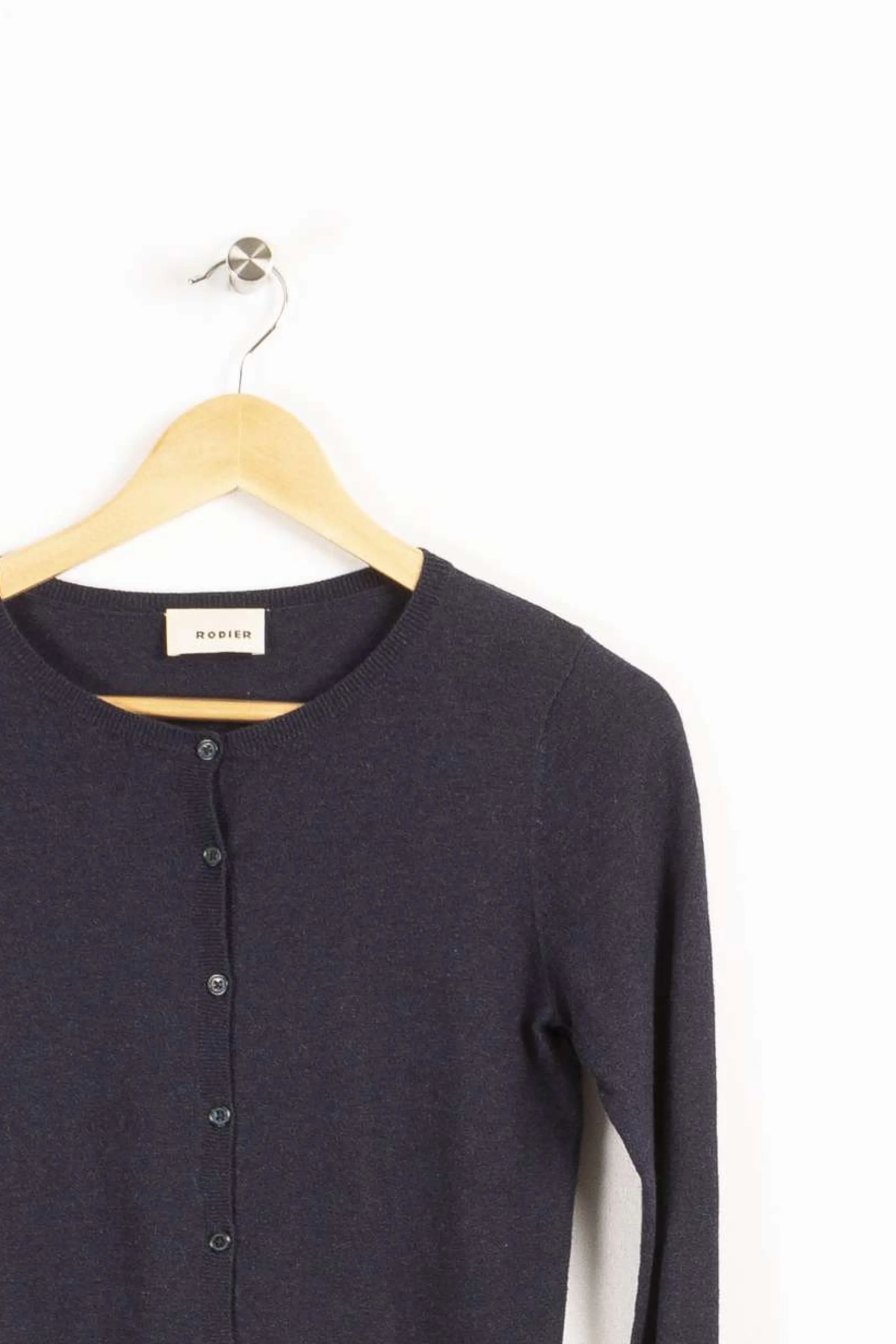 Rodier Mailles | Pulls & Cardigans<Cardigan - S / 36 Bleu