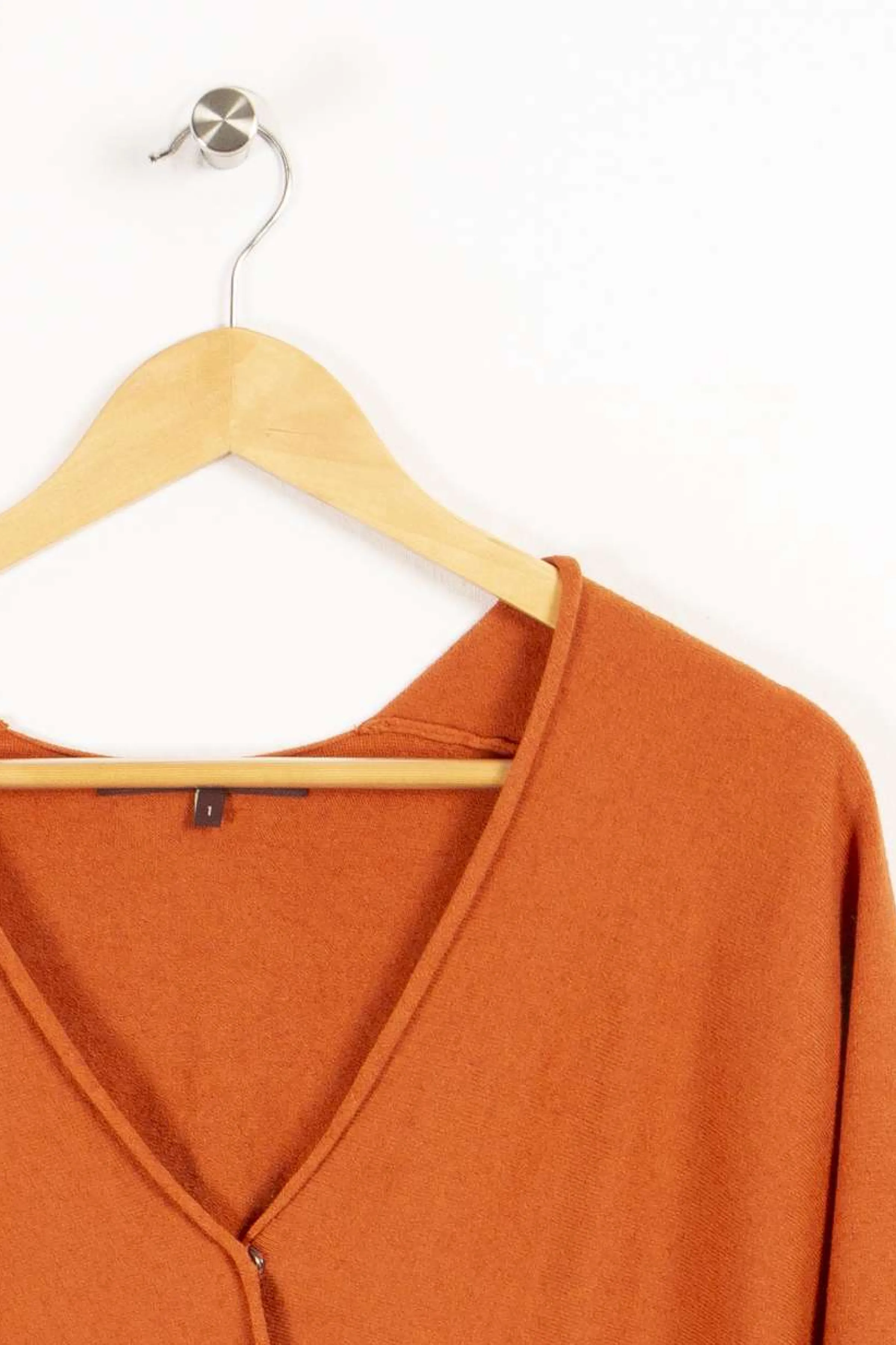 La Fée Maraboutée Mailles | Pulls & Cardigans<Cardigan - S / 36 Orange