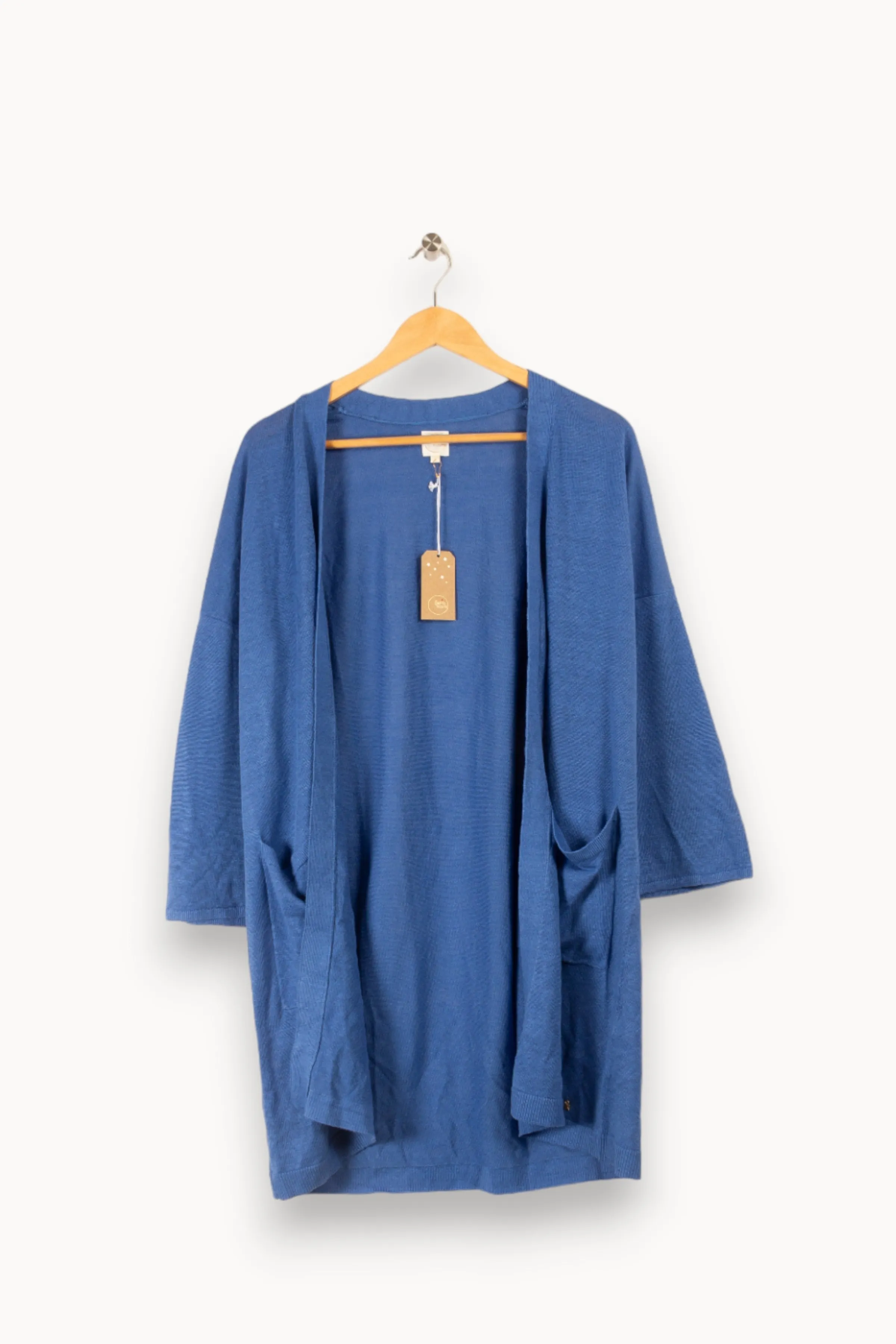 Des petits hauts Mailles | Pulls & Cardigans<Cardigan - Taille M/38 Bleu