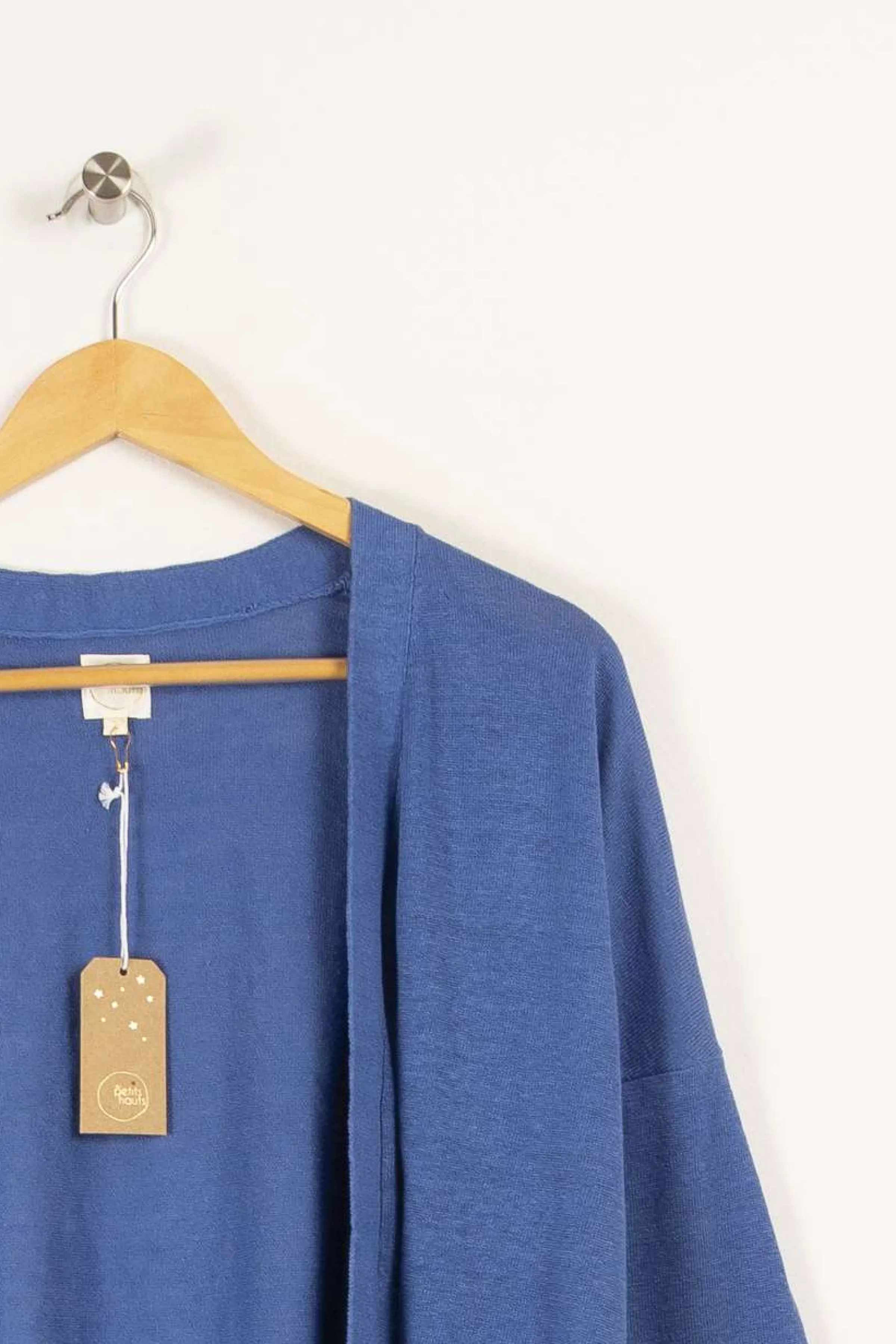 Des petits hauts Mailles | Pulls & Cardigans<Cardigan - Taille M/38 Bleu