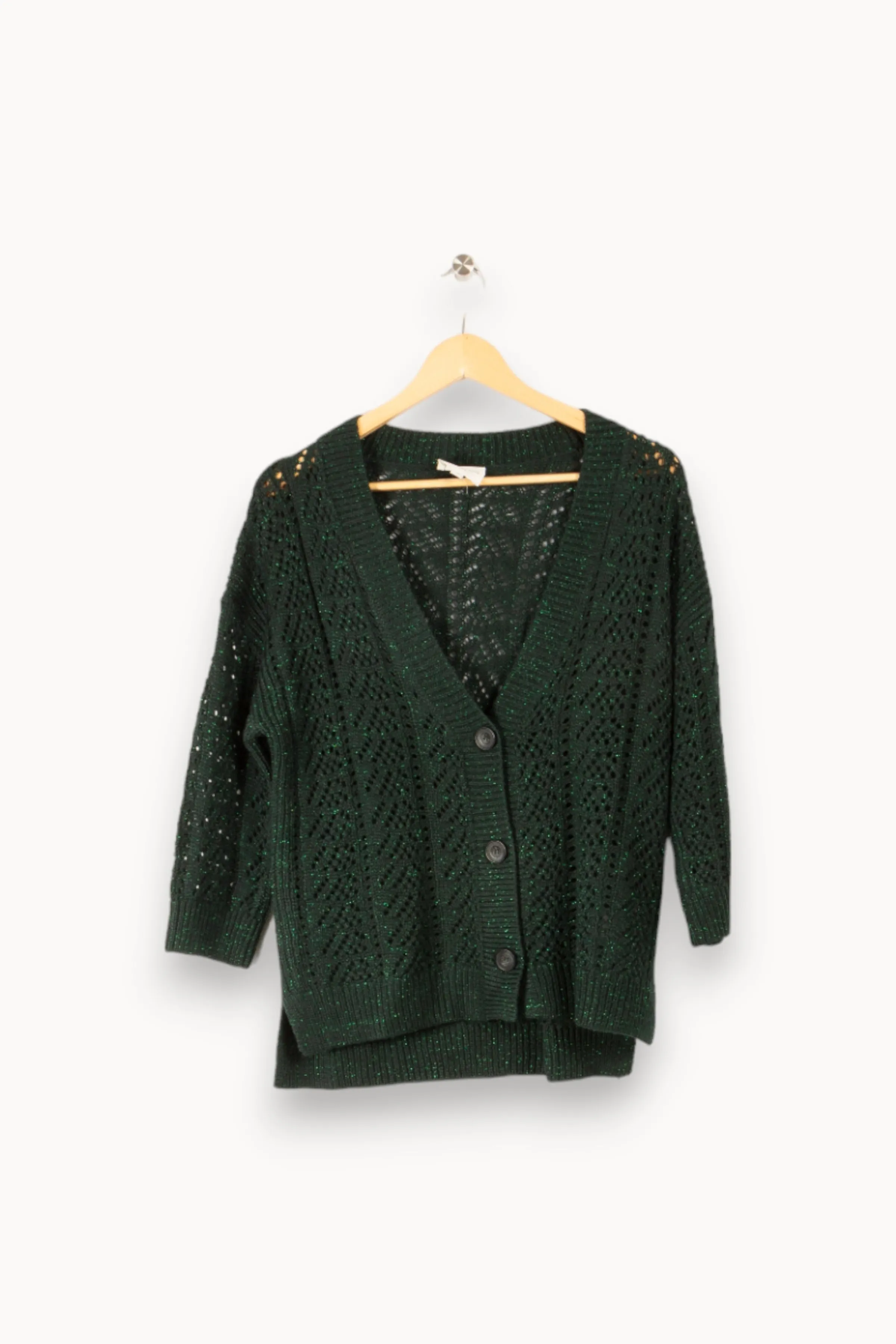 Maison 123 Mailles | Pulls & Cardigans<Cardigan - Taille M / 38 Vert