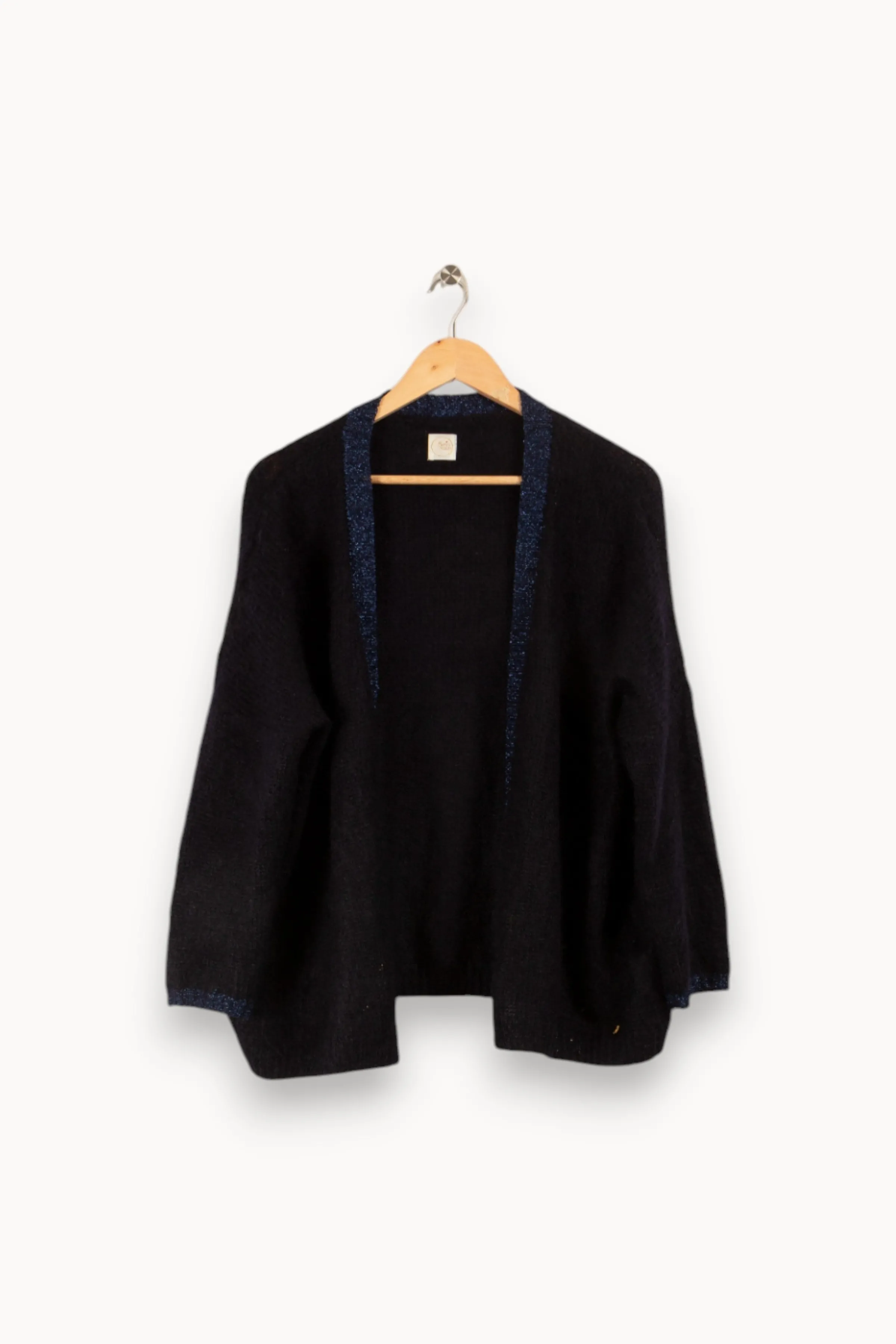 Des petits hauts Mailles | Pulls & Cardigans<Cardigan foncé - Taille L/40 Bleu