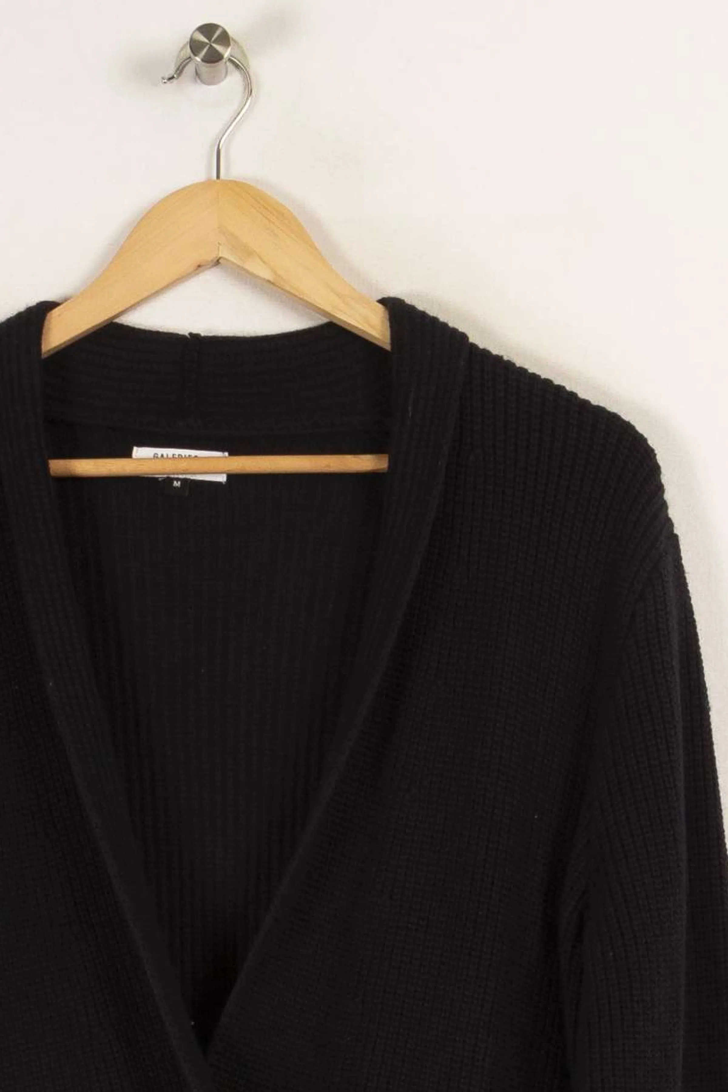 Galeries Lafayette Mailles | Pulls & Cardigans<Cardigan bleu foncé - Taille M/38 Noir