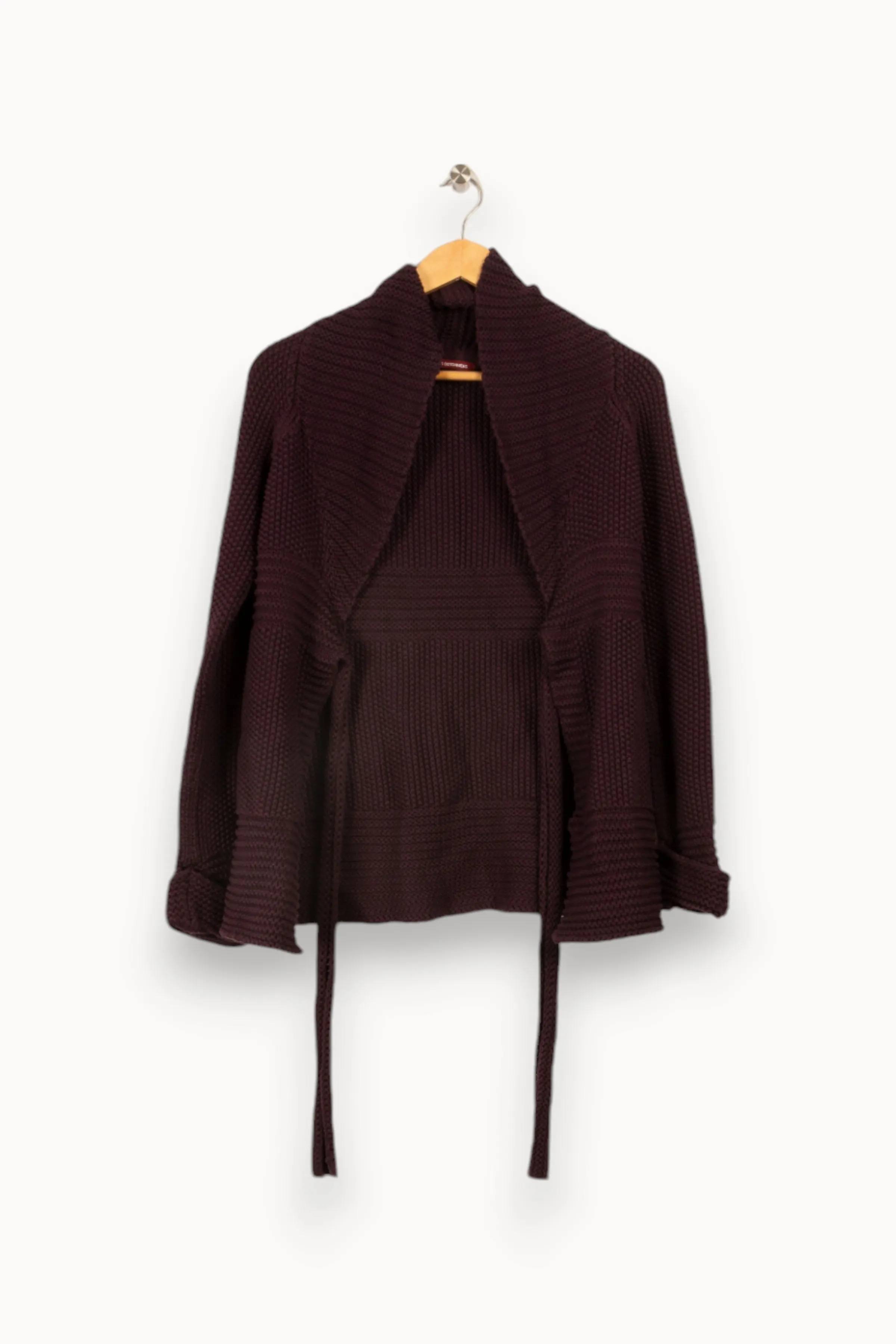 Comptoir des Cotonniers Mailles | Pulls & Cardigans<Cardigan en maille - Taille S/36 Violet