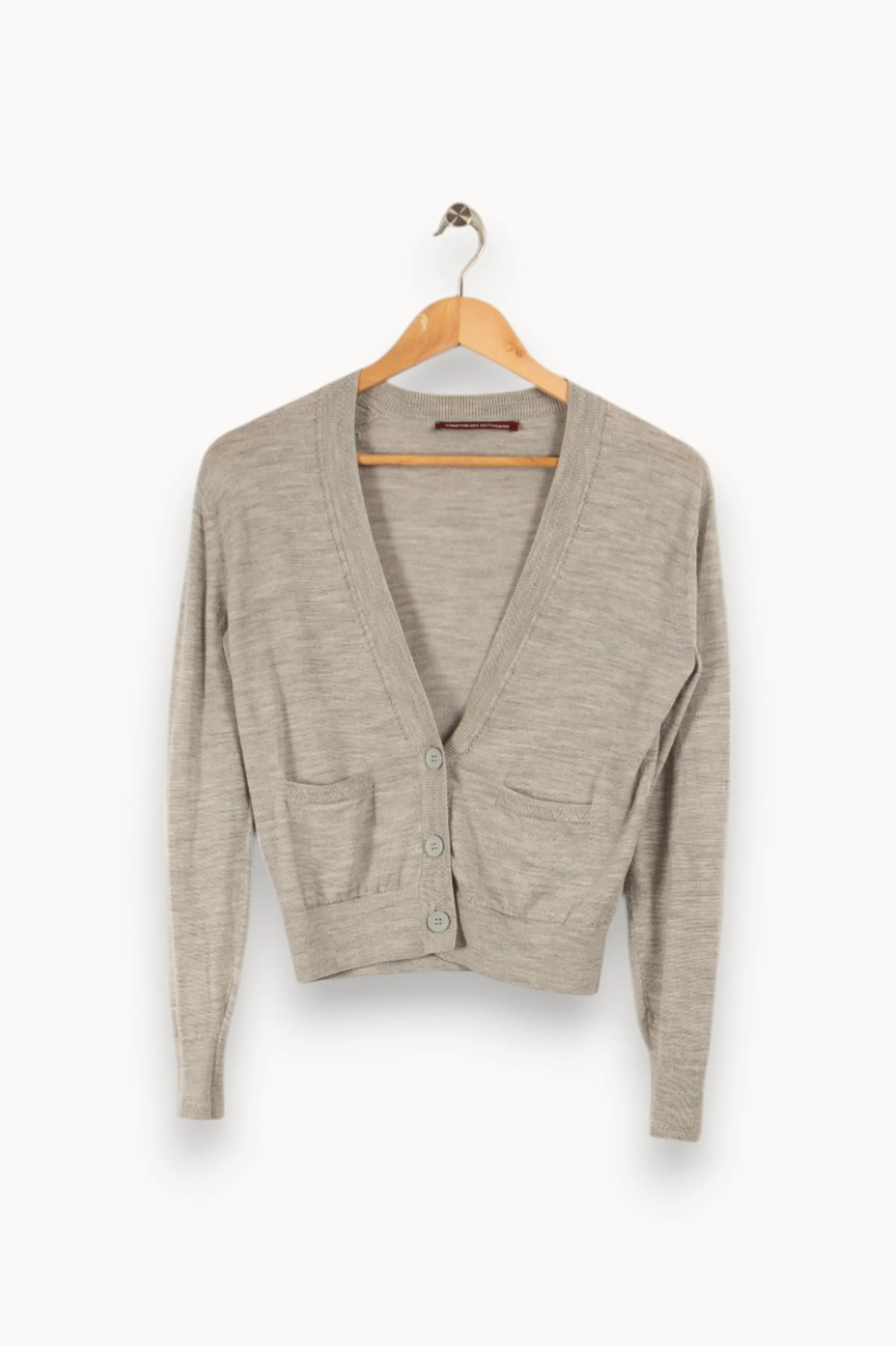 Comptoir des Cotonniers Mailles | Pulls & Cardigans<Cardigan - Taille XS/34 Gris