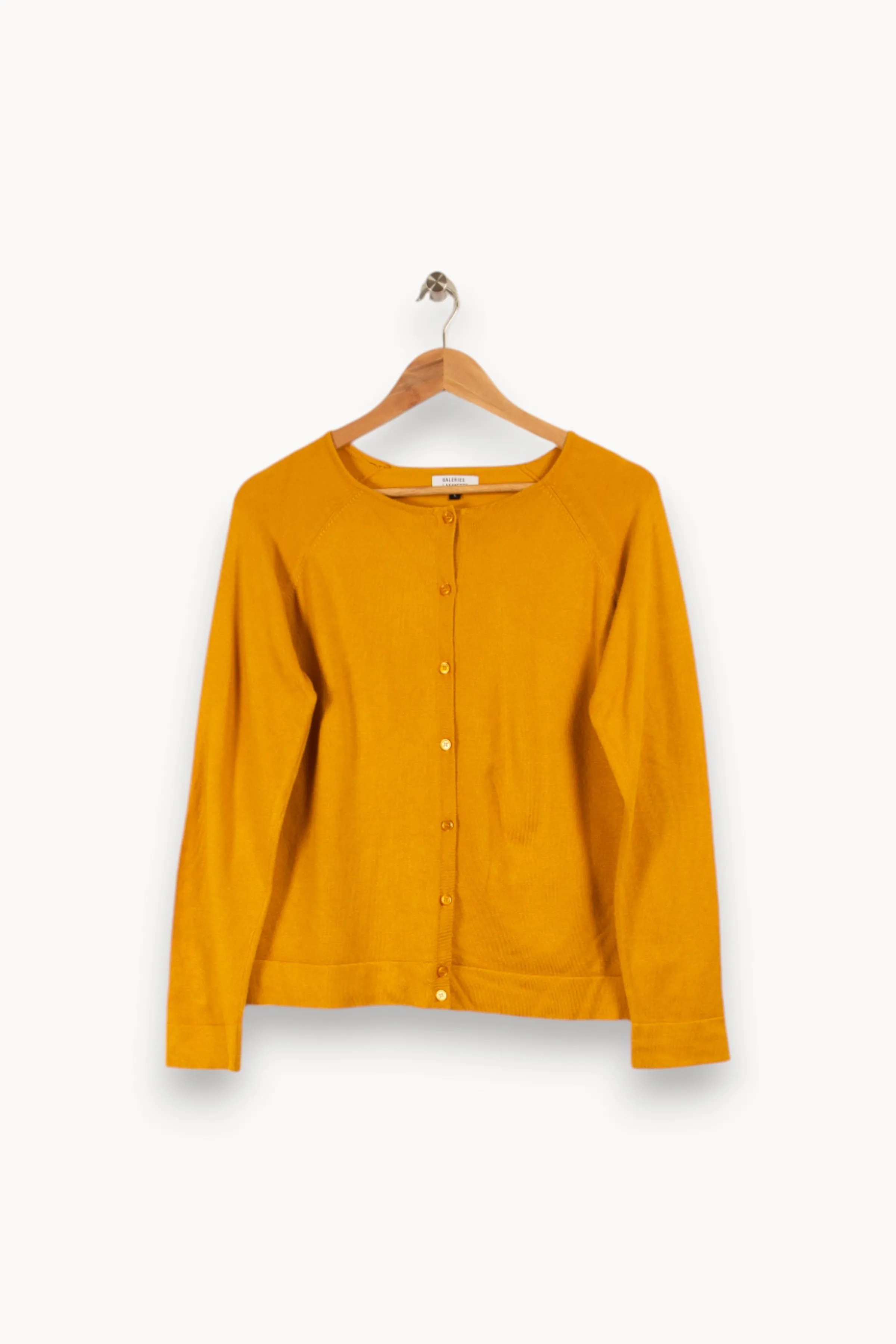 Galeries Lafayette Mailles | Pulls & Cardigans<Cardigan - Taille L/40 Jaune