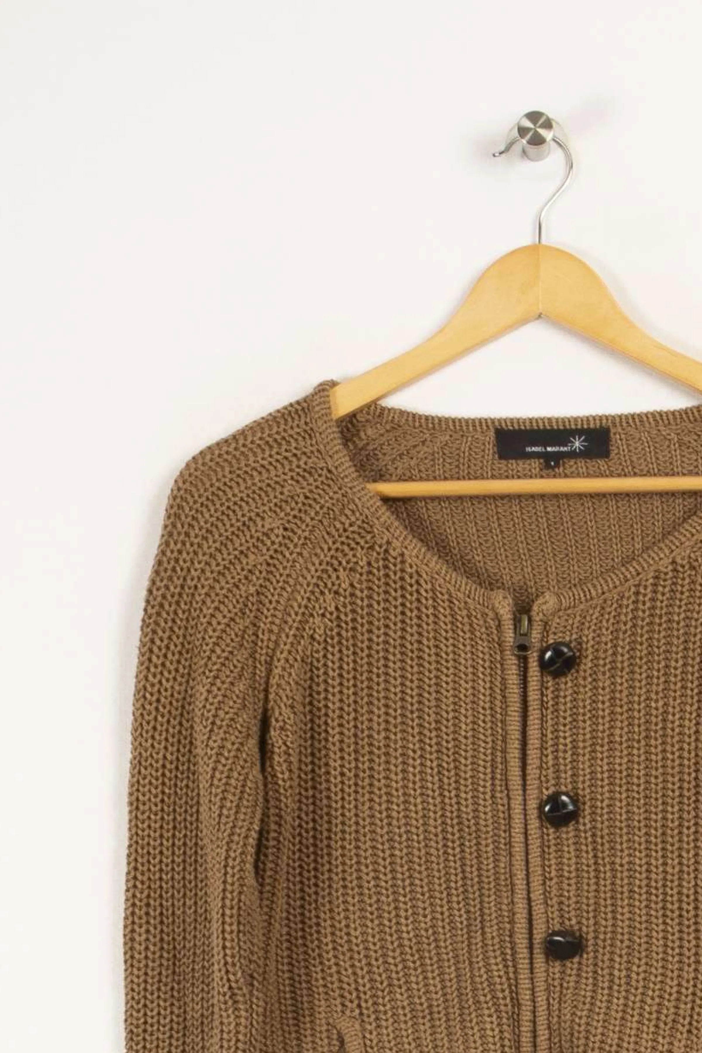 Isabel Marant étoile Mailles | Pulls & Cardigans<Cardigan - Taille S/36 Marron