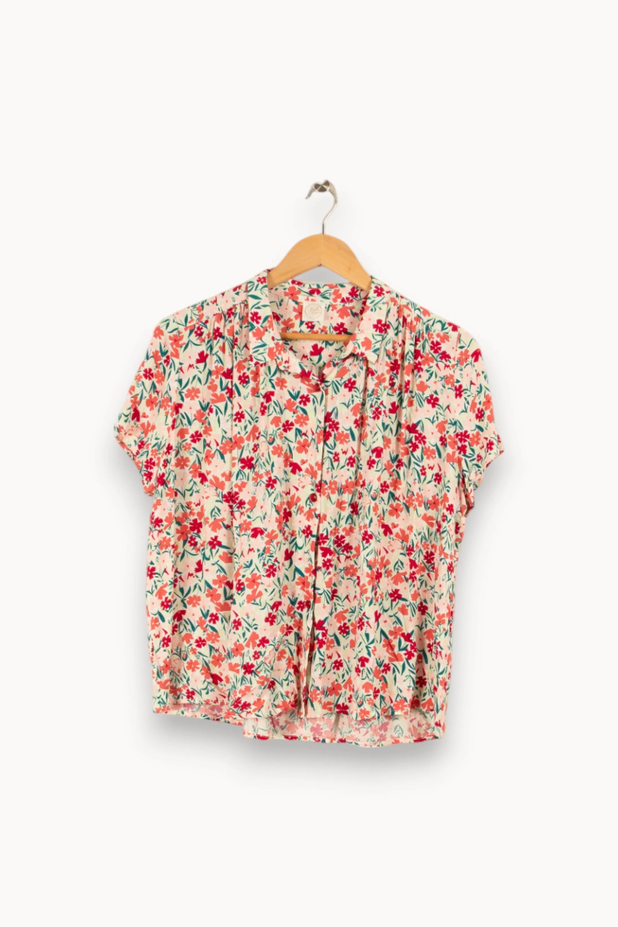 Des petits hauts Chemises<Chemise à fleurs - Taille M/38 Multicolore