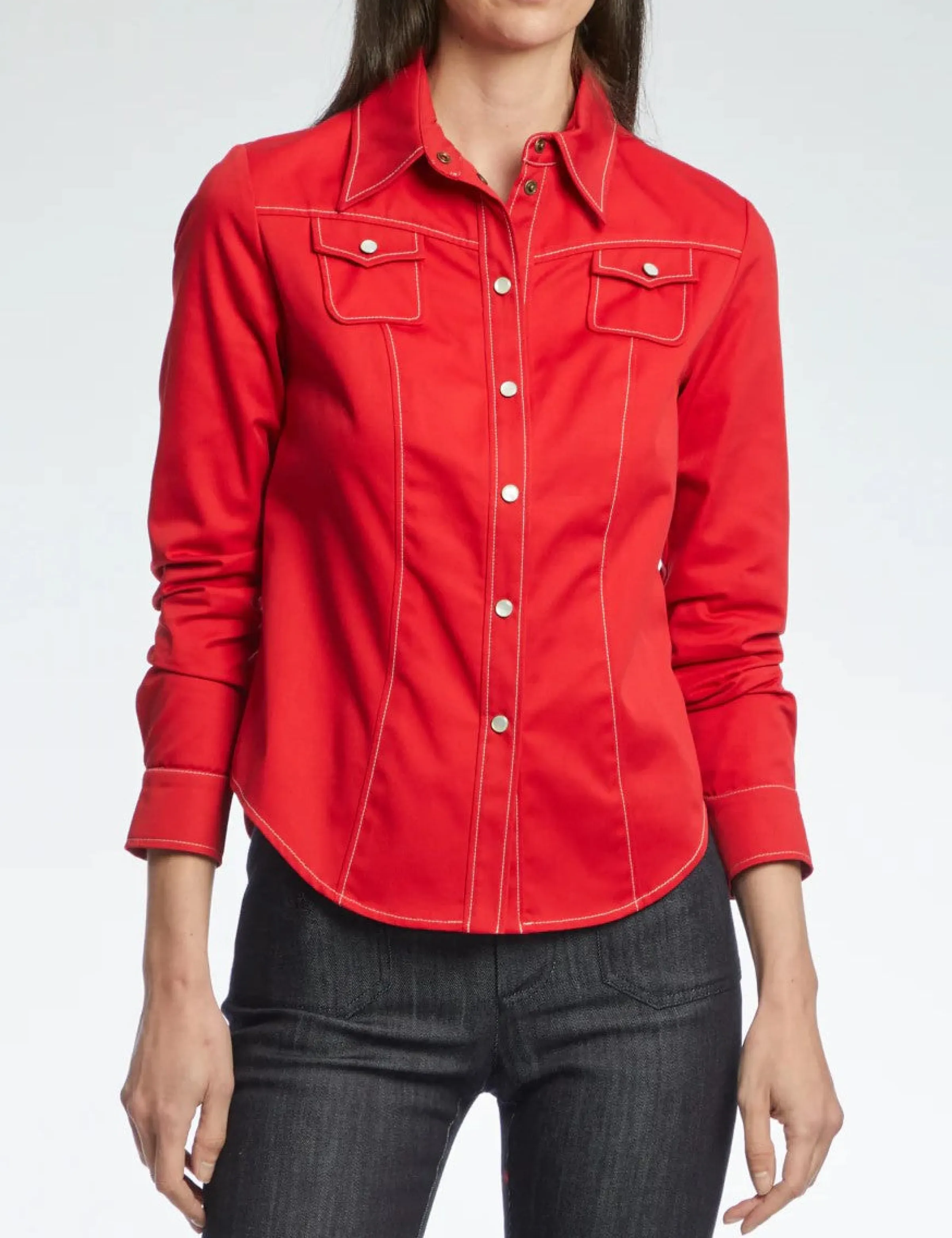 Ines de la Fressange Paris Chemises<Chemise Myrna - 34 Rouge