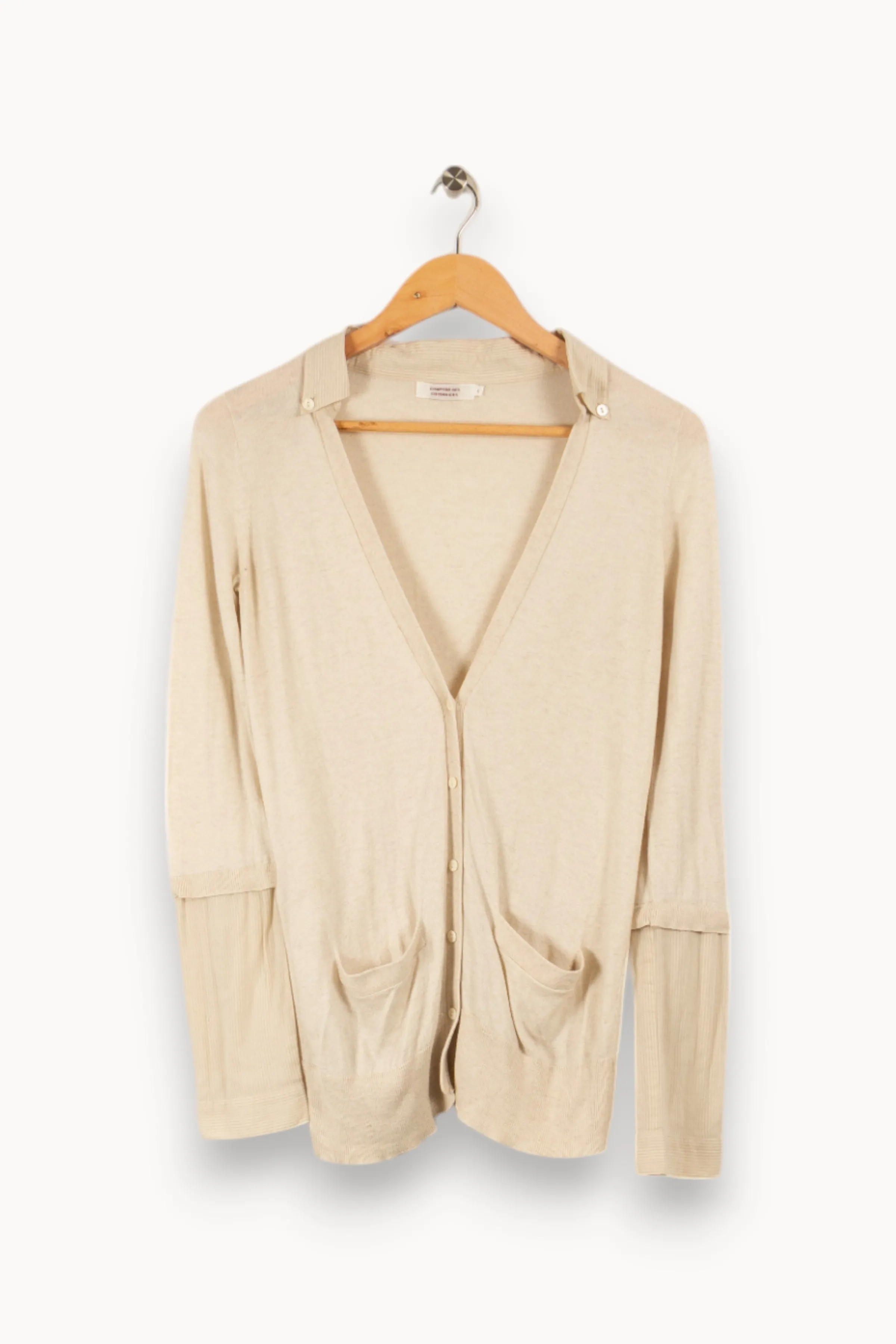 Comptoir des Cotonniers Mailles | Pulls & Cardigans<Gilet - Taille S/36 Beige