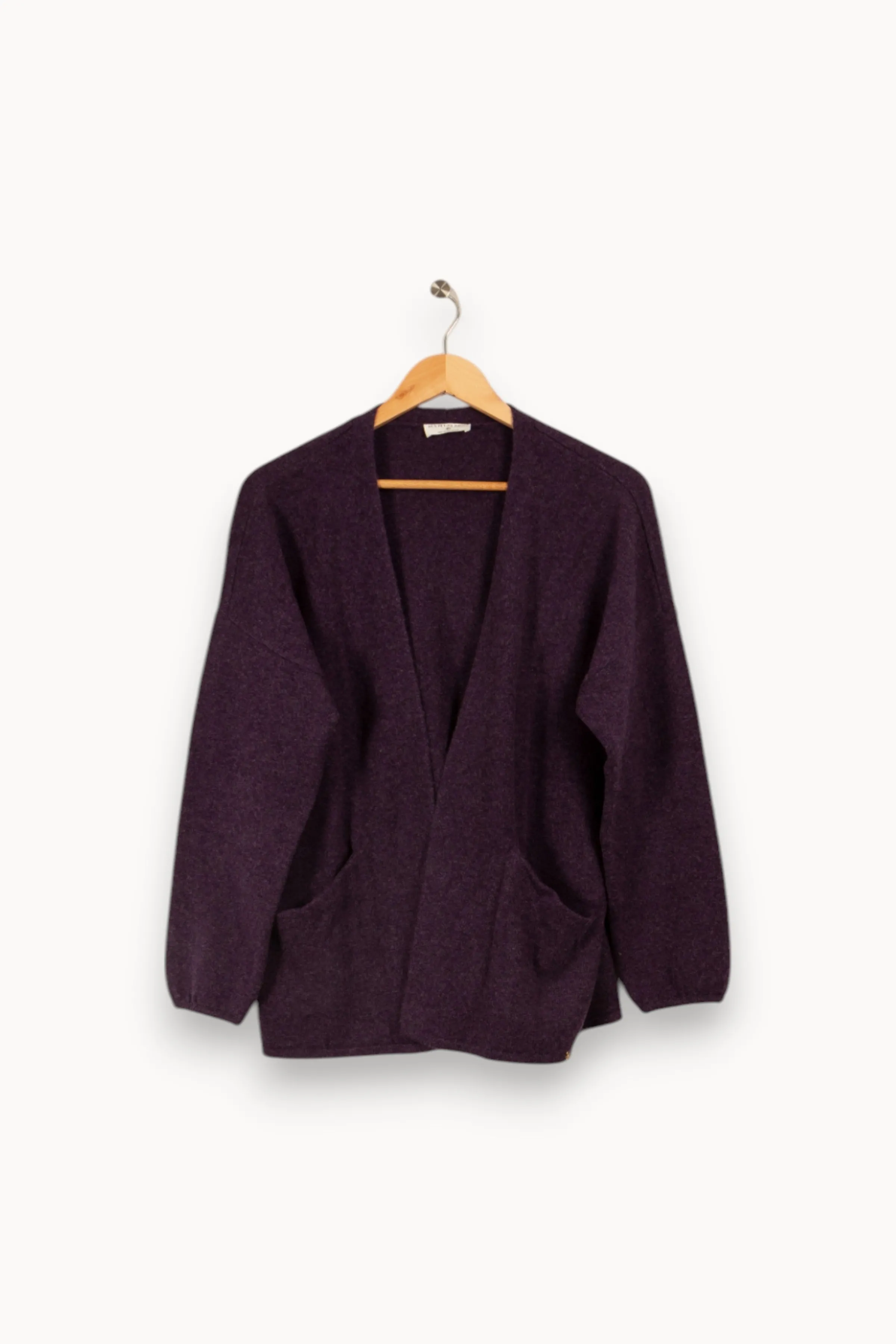 Des petits hauts Mailles | Pulls & Cardigans<Gilet - Taille S/36 Violet