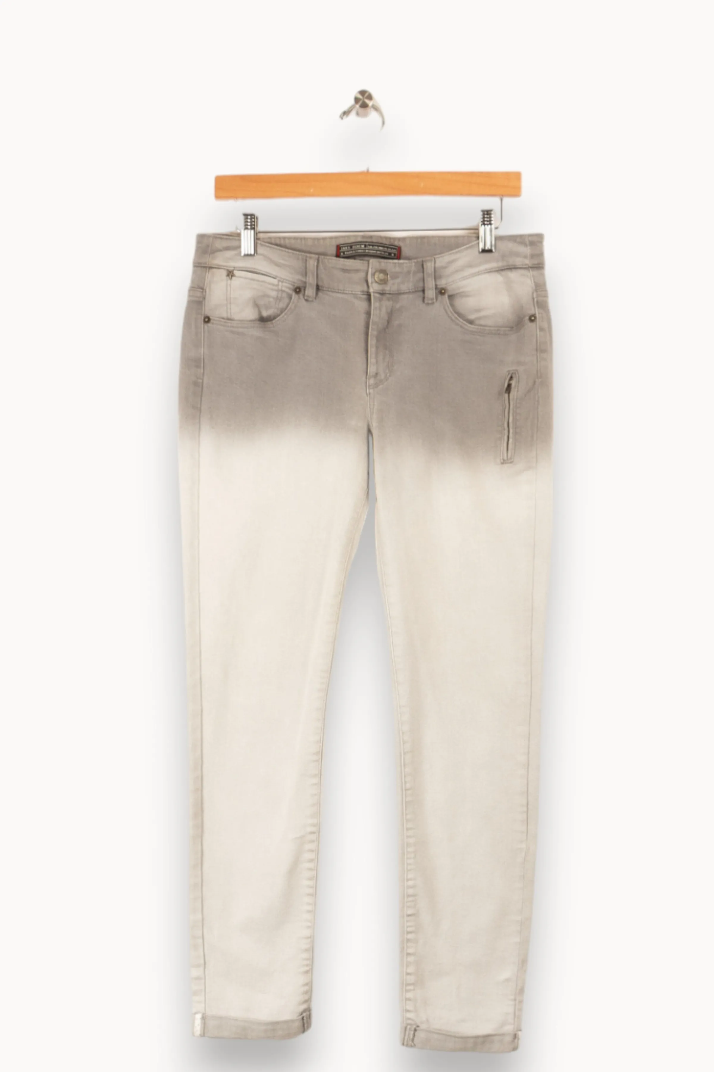 IKKS Jeans<Jean - Taille L/40 Gris