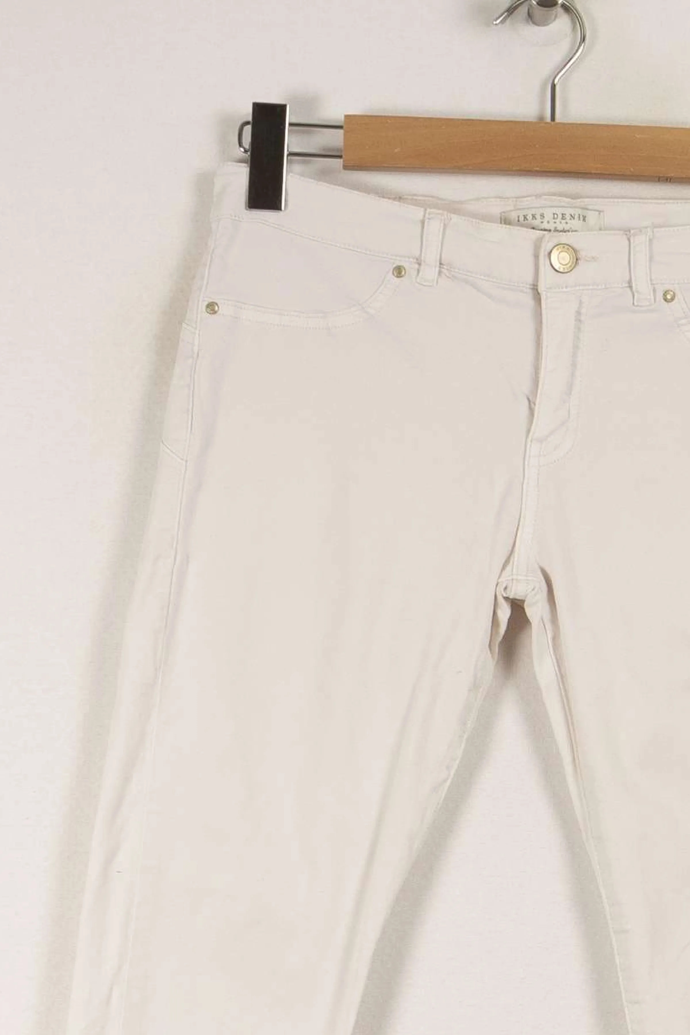 IKKS Jeans<Jean - Taille S/36 Blanc