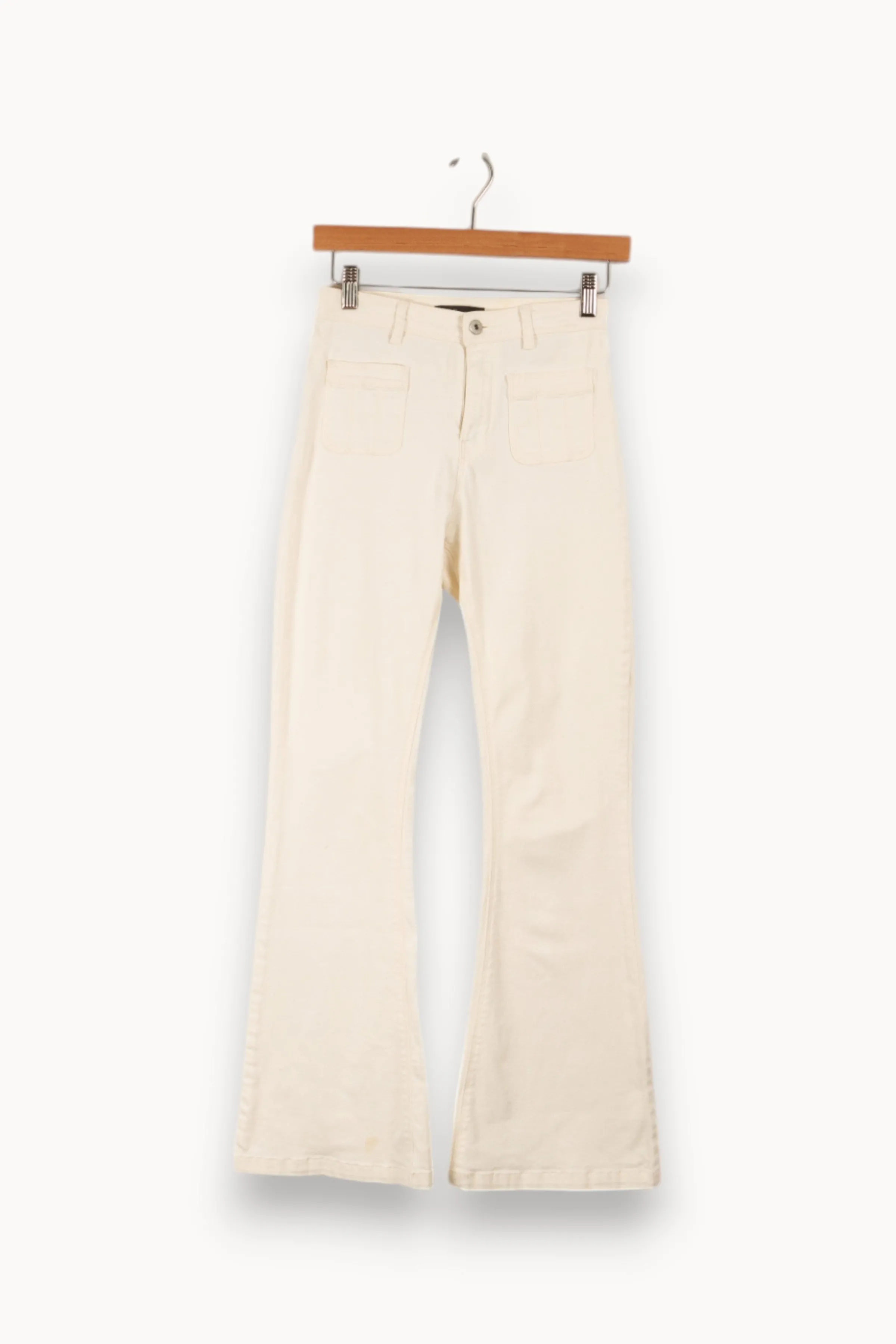 IKKS Jeans<Jean blanc - Taille XXS/32 Beige