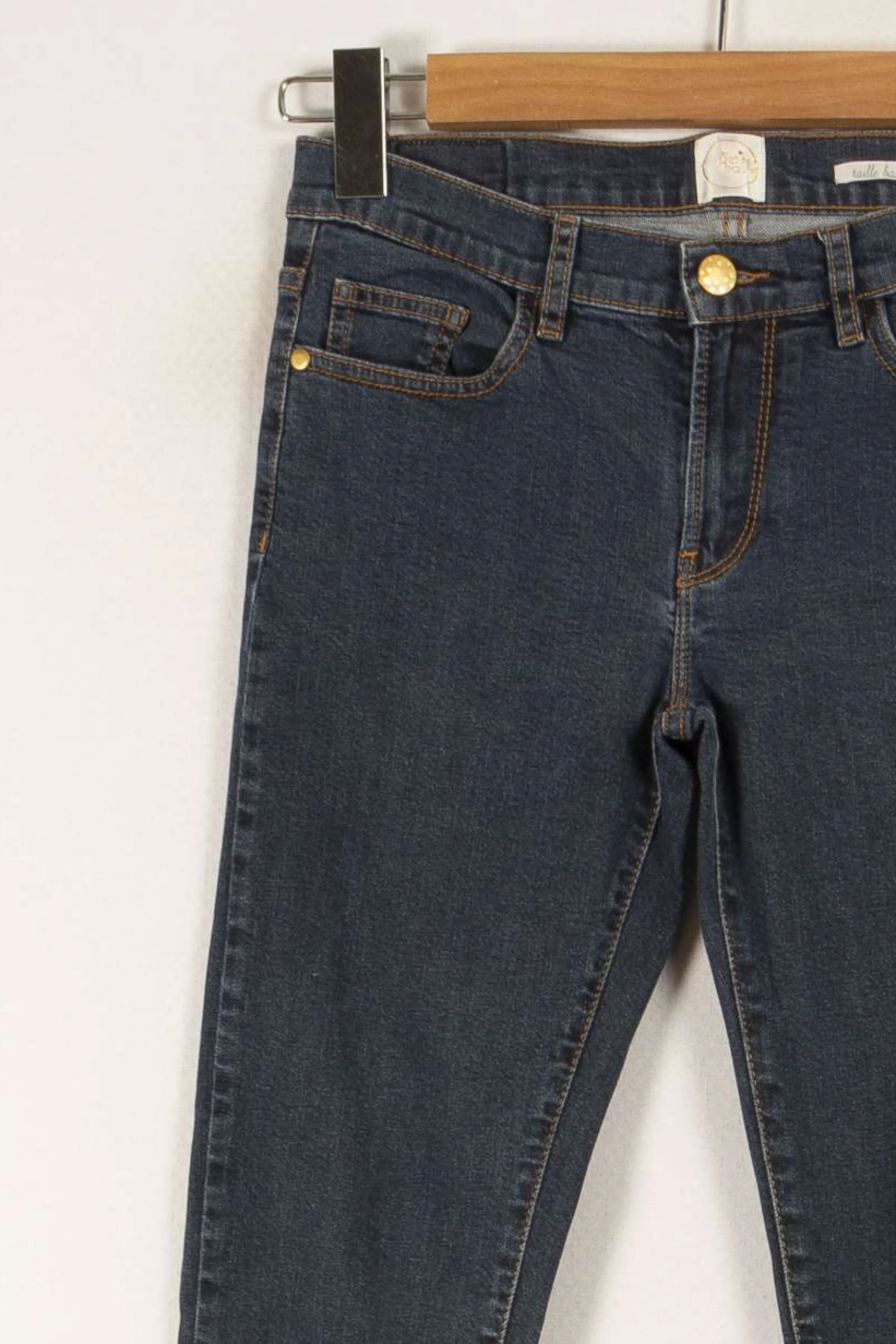 Des petits hauts Jeans<Jean - Taille S/36 Bleu