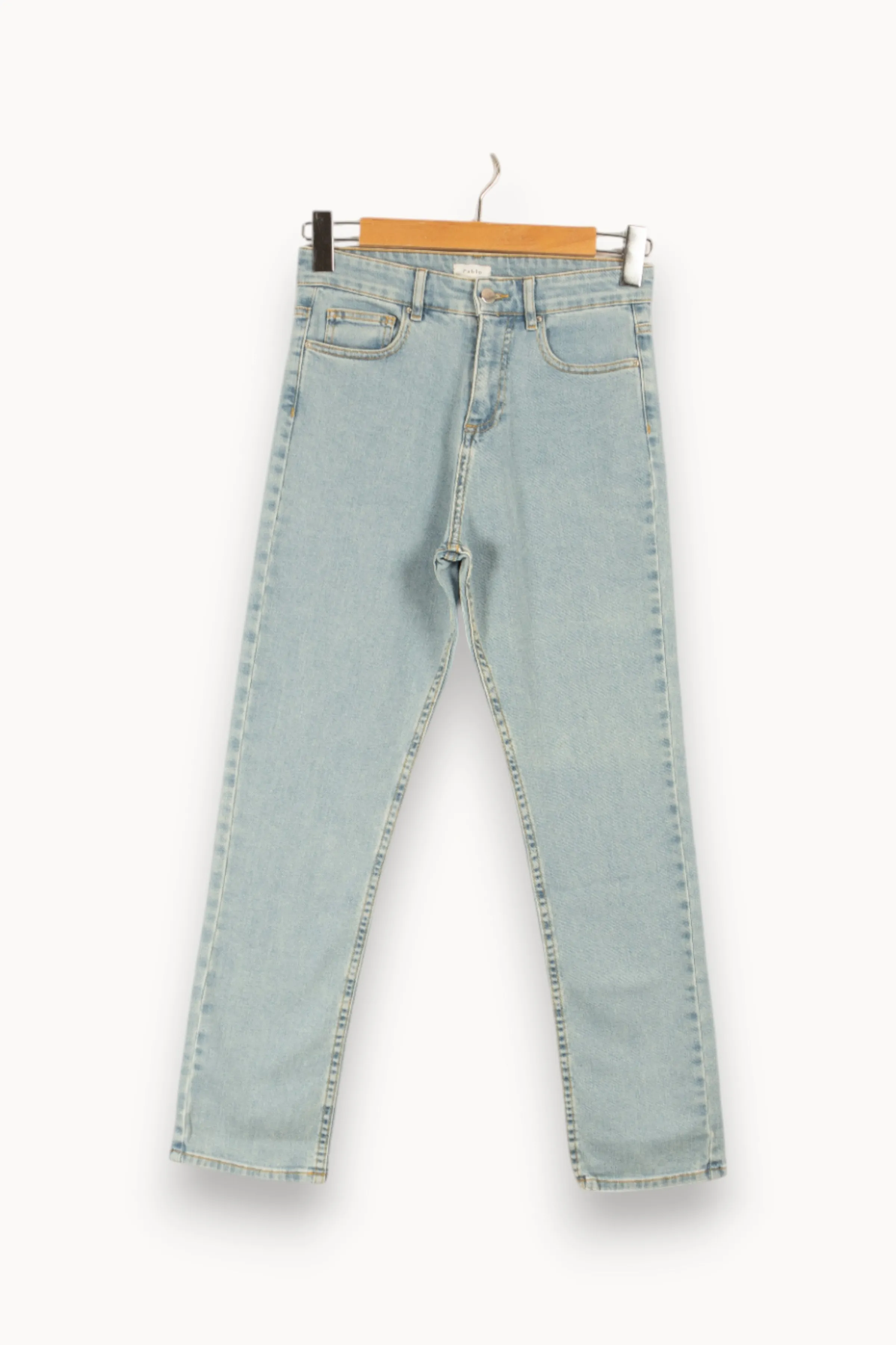 Pablo Jeans<Jean clair - Taille S/36 Bleu