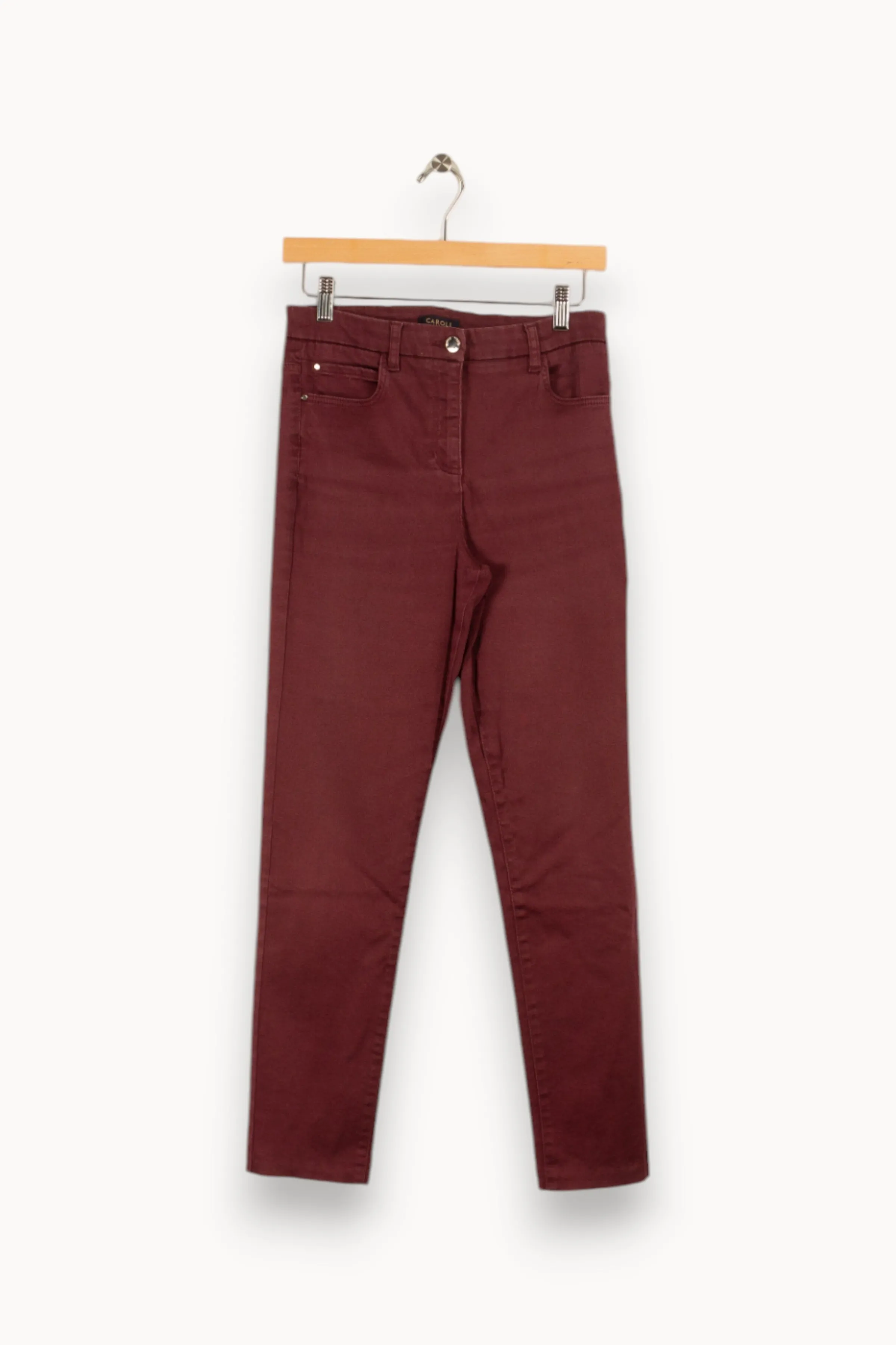 Caroll Jeans<Jean - Taille M/38 Bordeaux