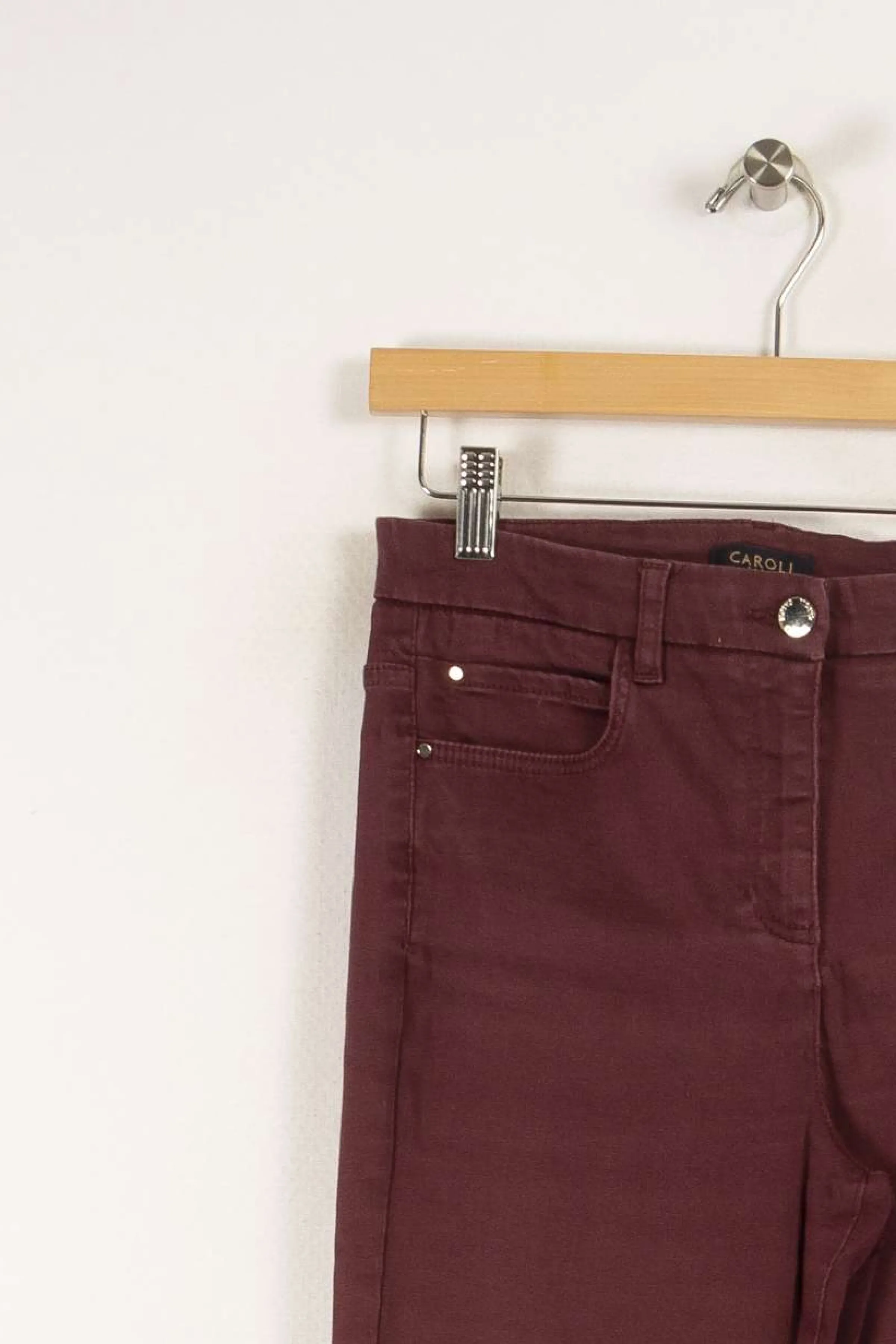 Caroll Jeans<Jean - Taille M/38 Bordeaux