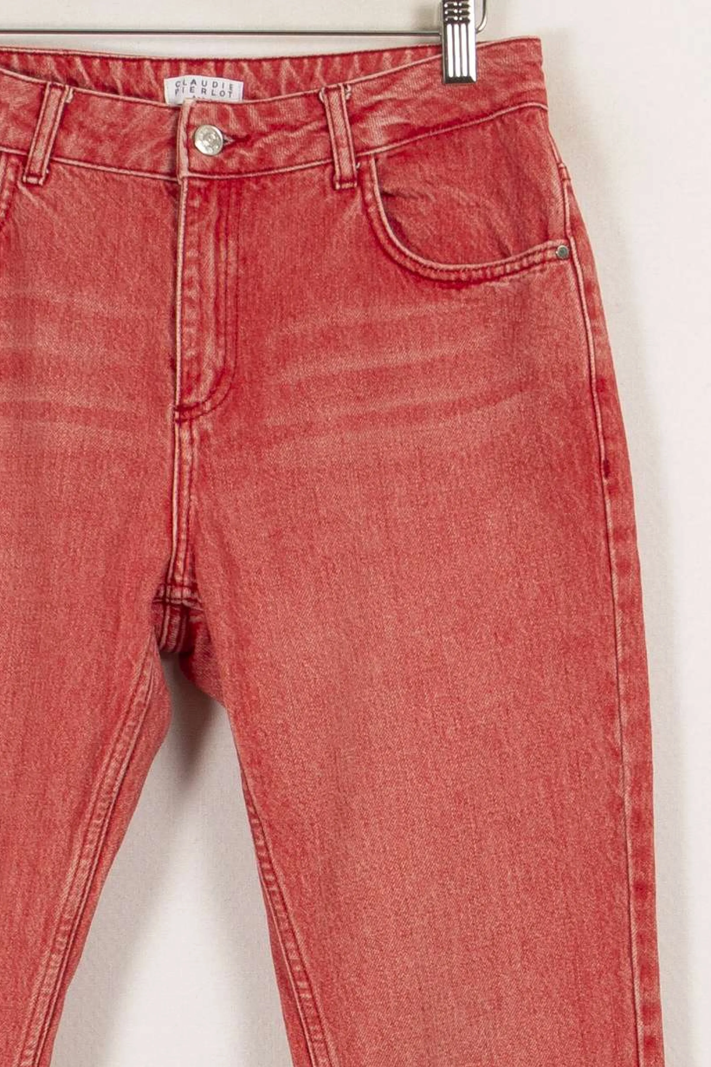 Claudie Pierlot Jeans<Jean - Taille S/36 Rouge