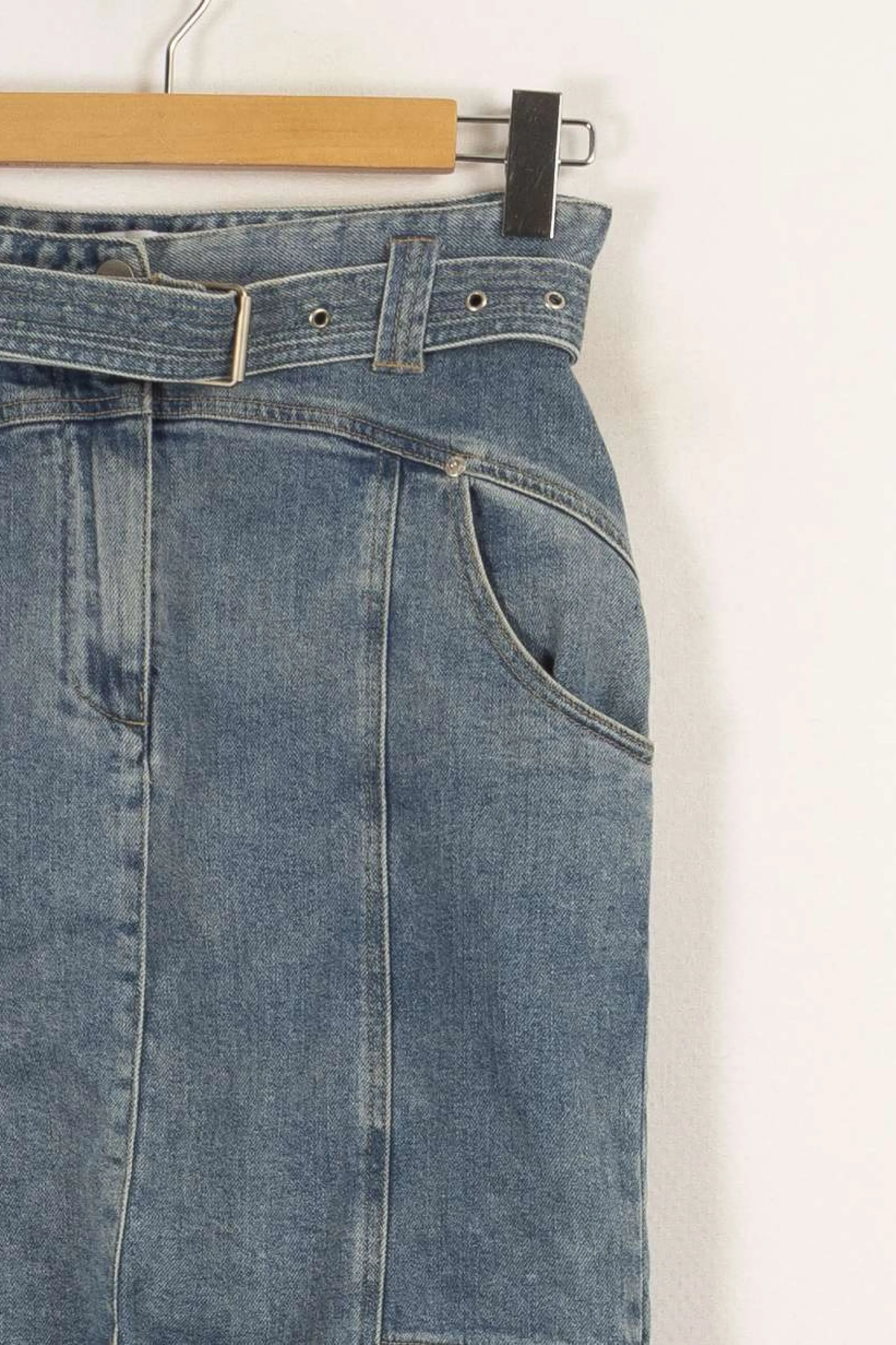 Suncoo Jupes<Jupe en jean - Taille XS/34 Bleu