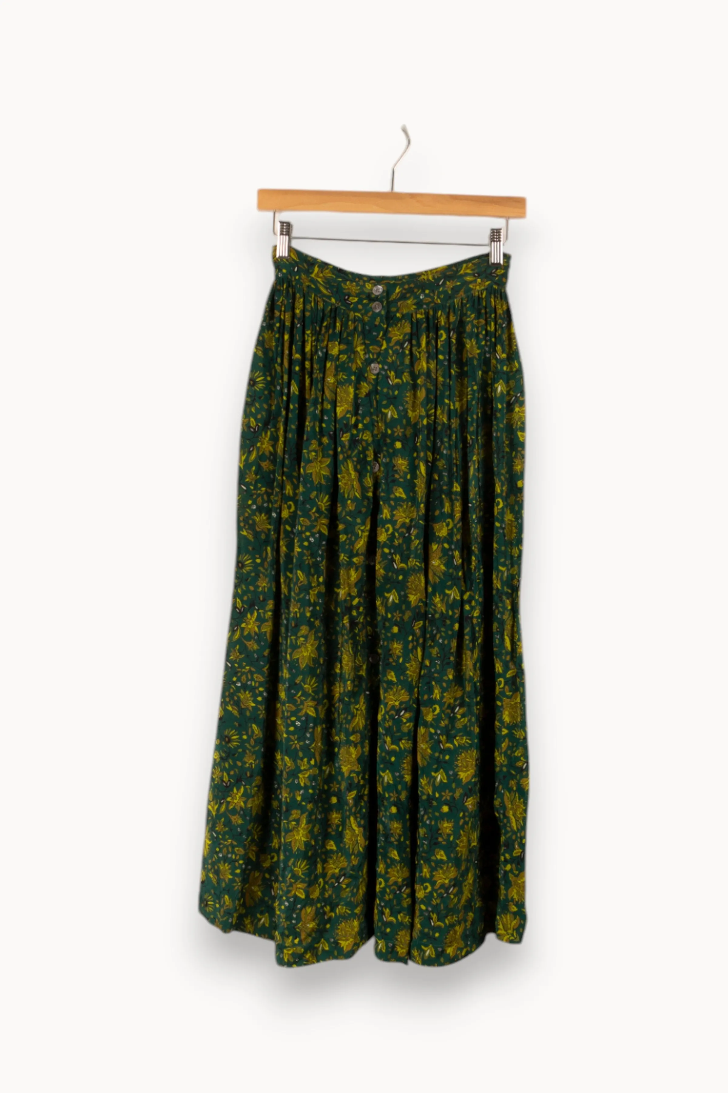 Soeur Jupes<Jupe longue e à motifs - Taille XS/34 Vert