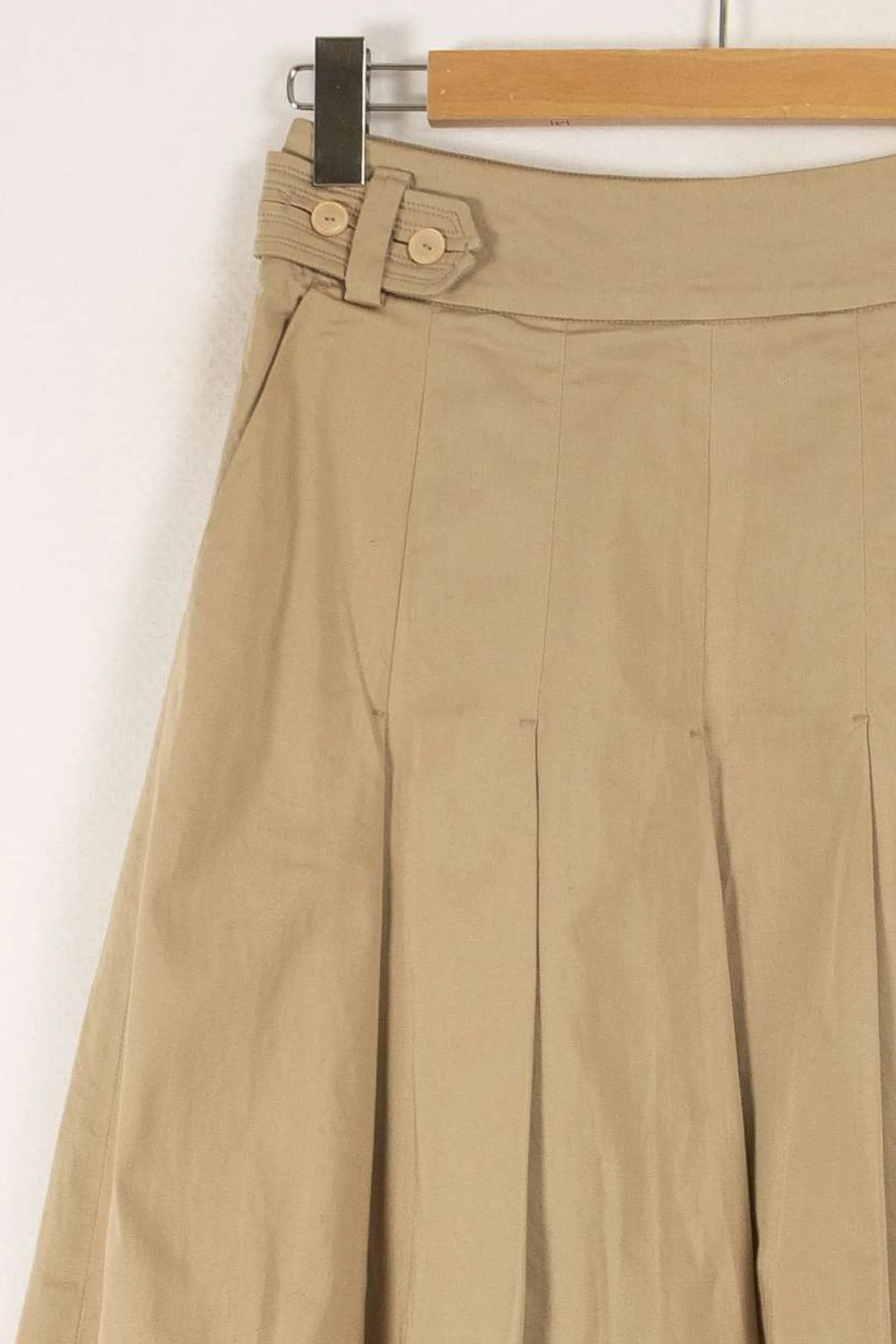 Max Mara Jupes<Jupe plissée - Taille S/36 Beige