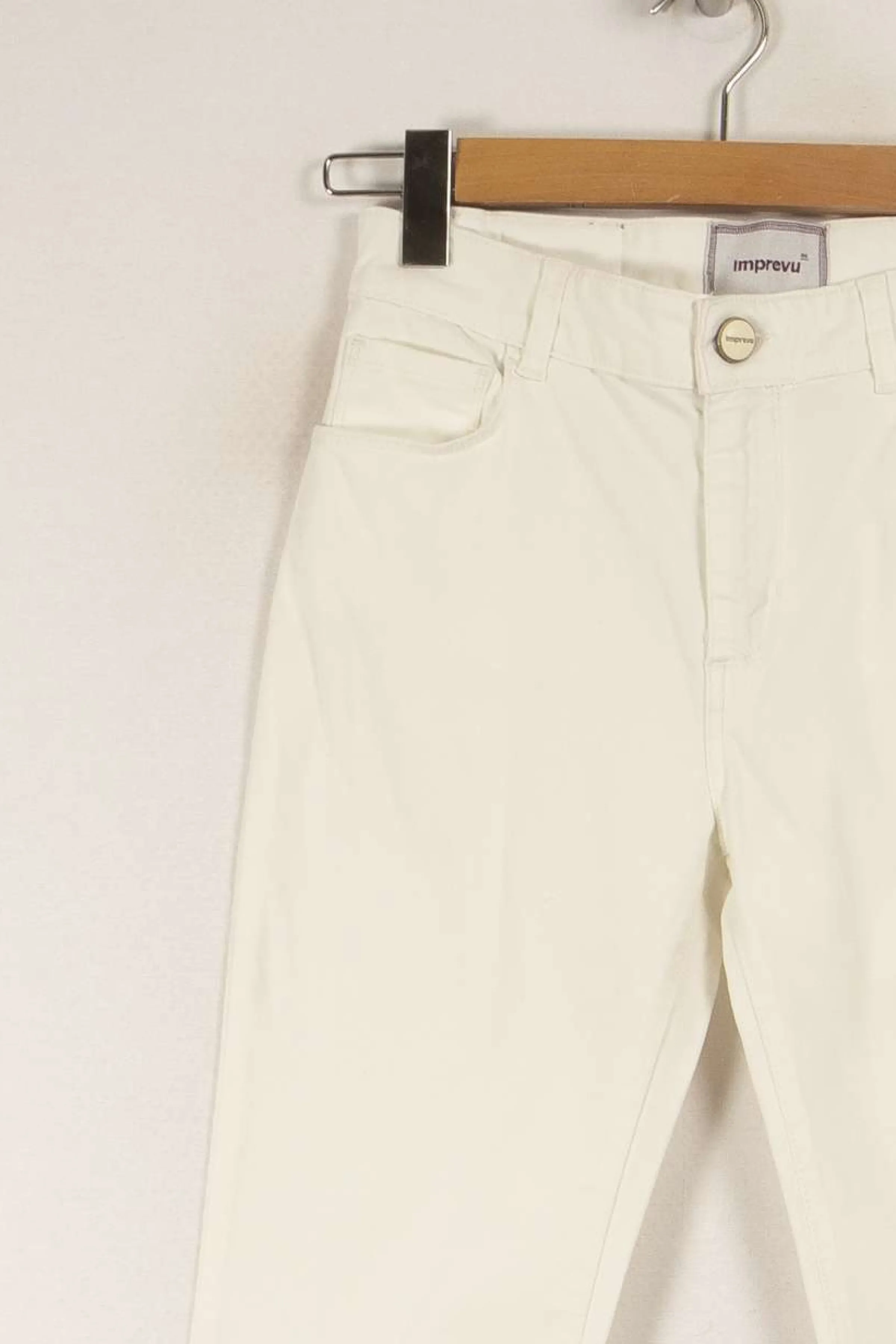 Imprevu Pantalons<Pantalon - XS/34 Blanc