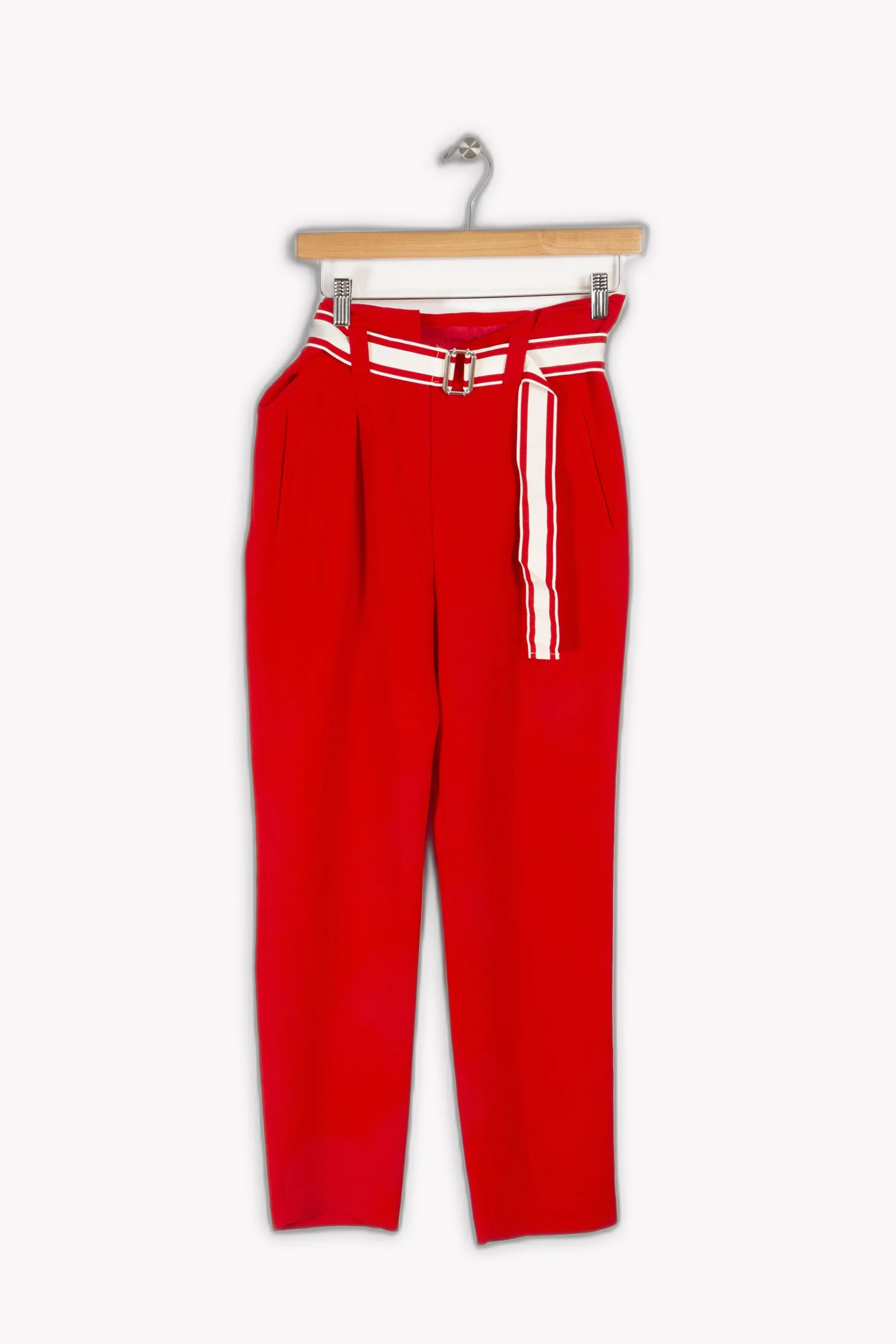 Claudie Pierlot Pantalons<Pantalon - S/36 Rouge