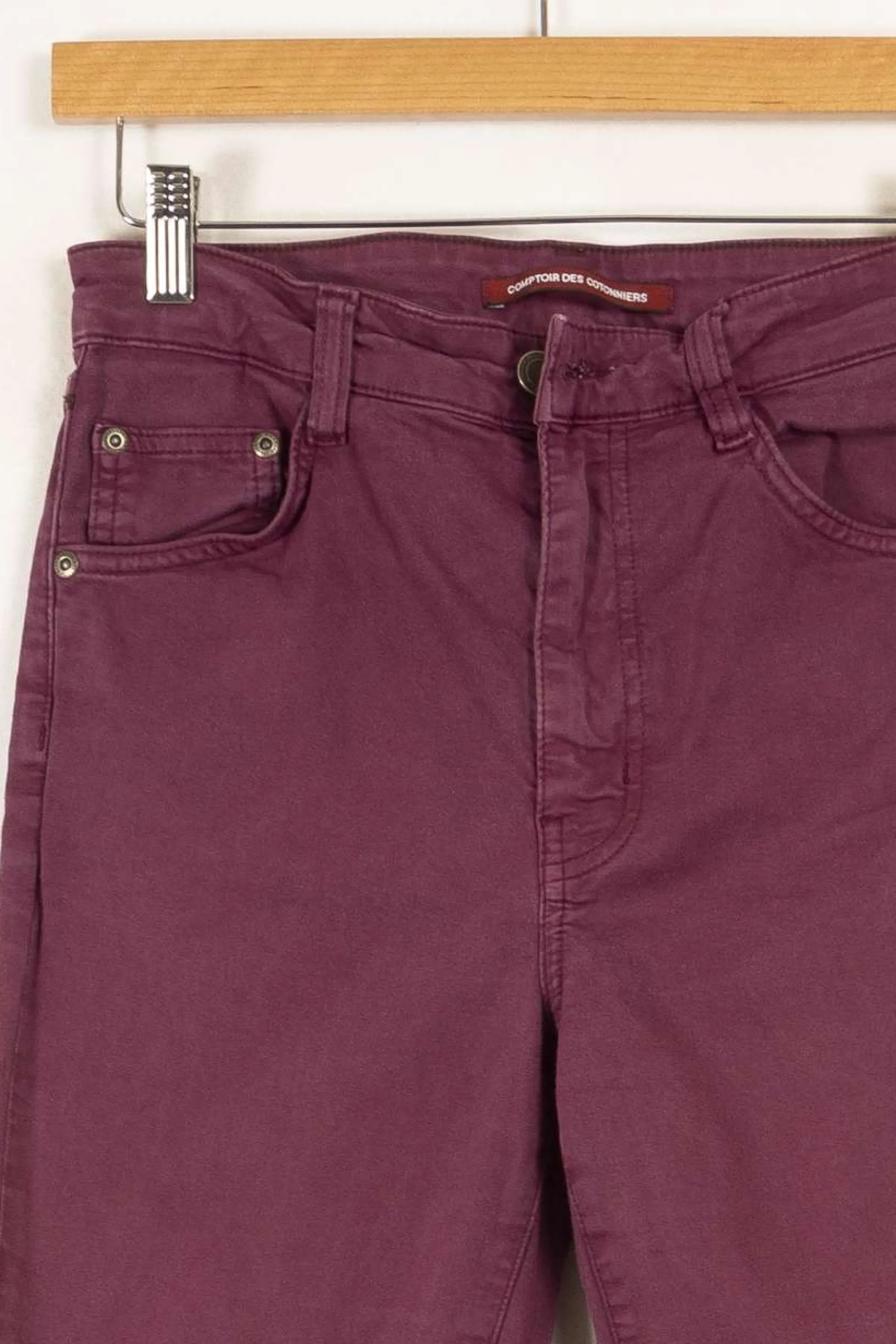 Comptoir des Cotonniers Pantalons<Pantalon - Taille M/38 Bordeaux