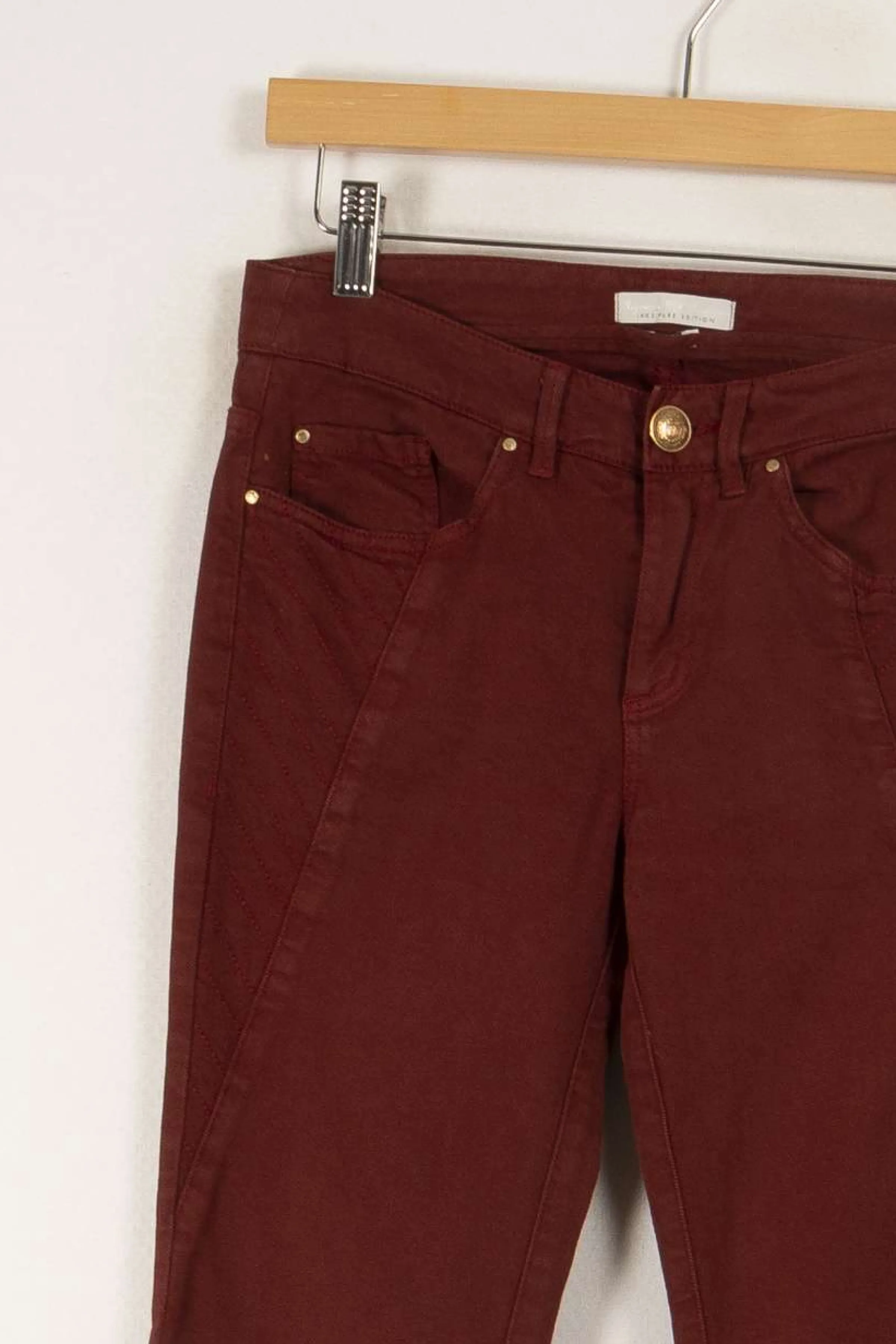 IKKS Pantalons<Pantalon - Taille S/36 Bordeaux