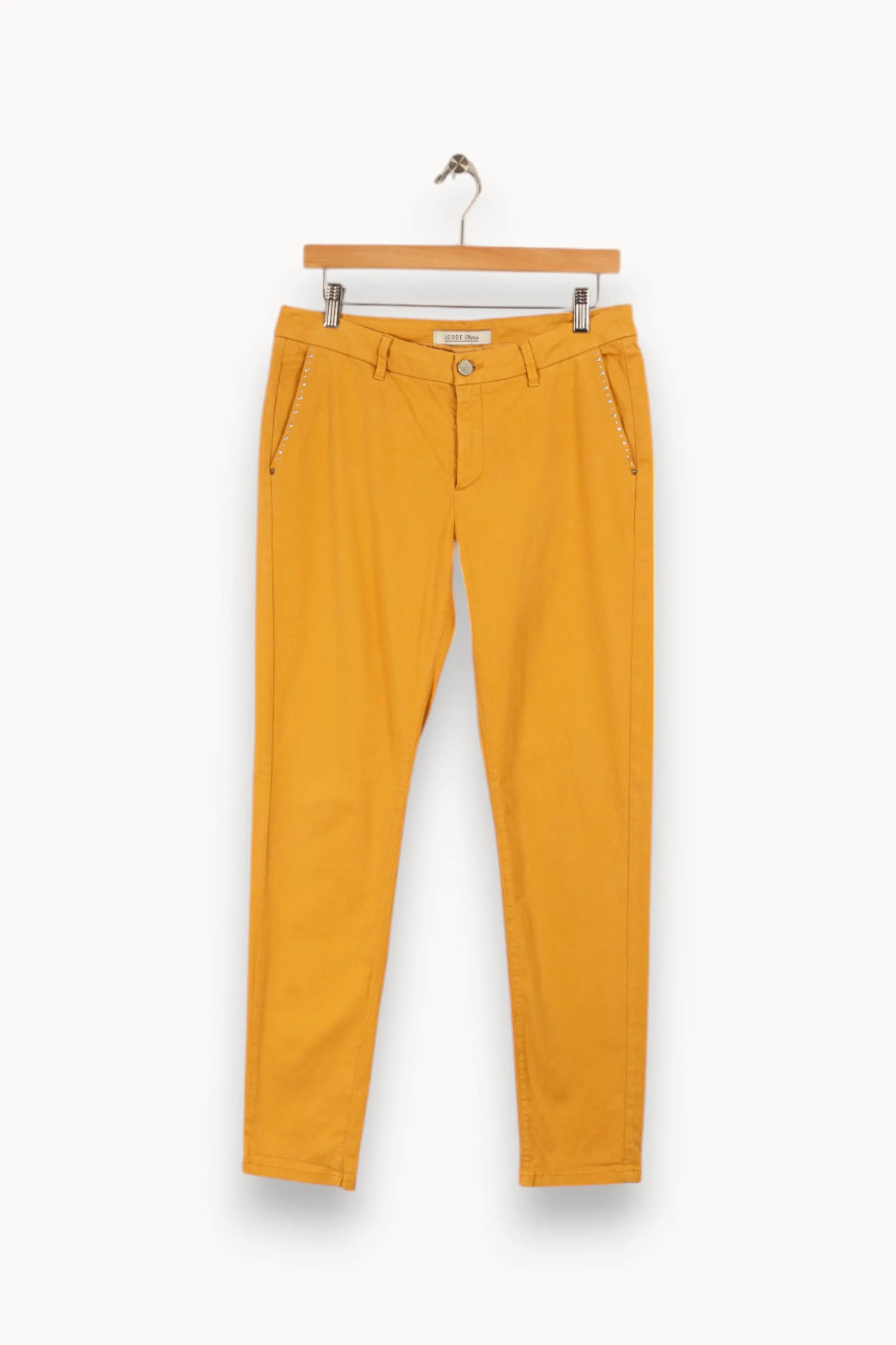 I.Code Pantalons<Pantalon - Taille L/40 Jaune