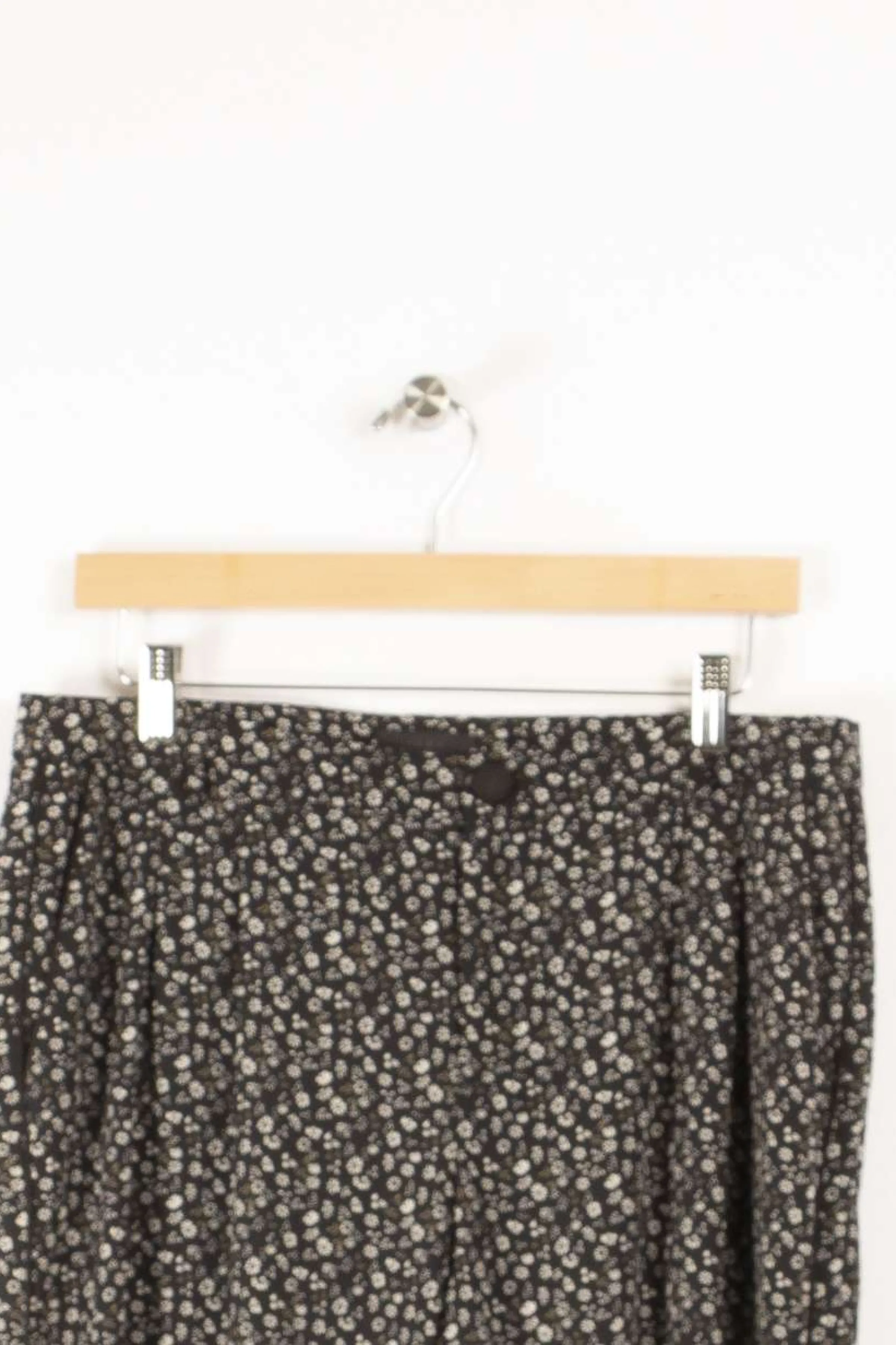 IKKS Pantalons<Pantalon noir à motifs de fleurs blanches - XL / 42 Multicolore