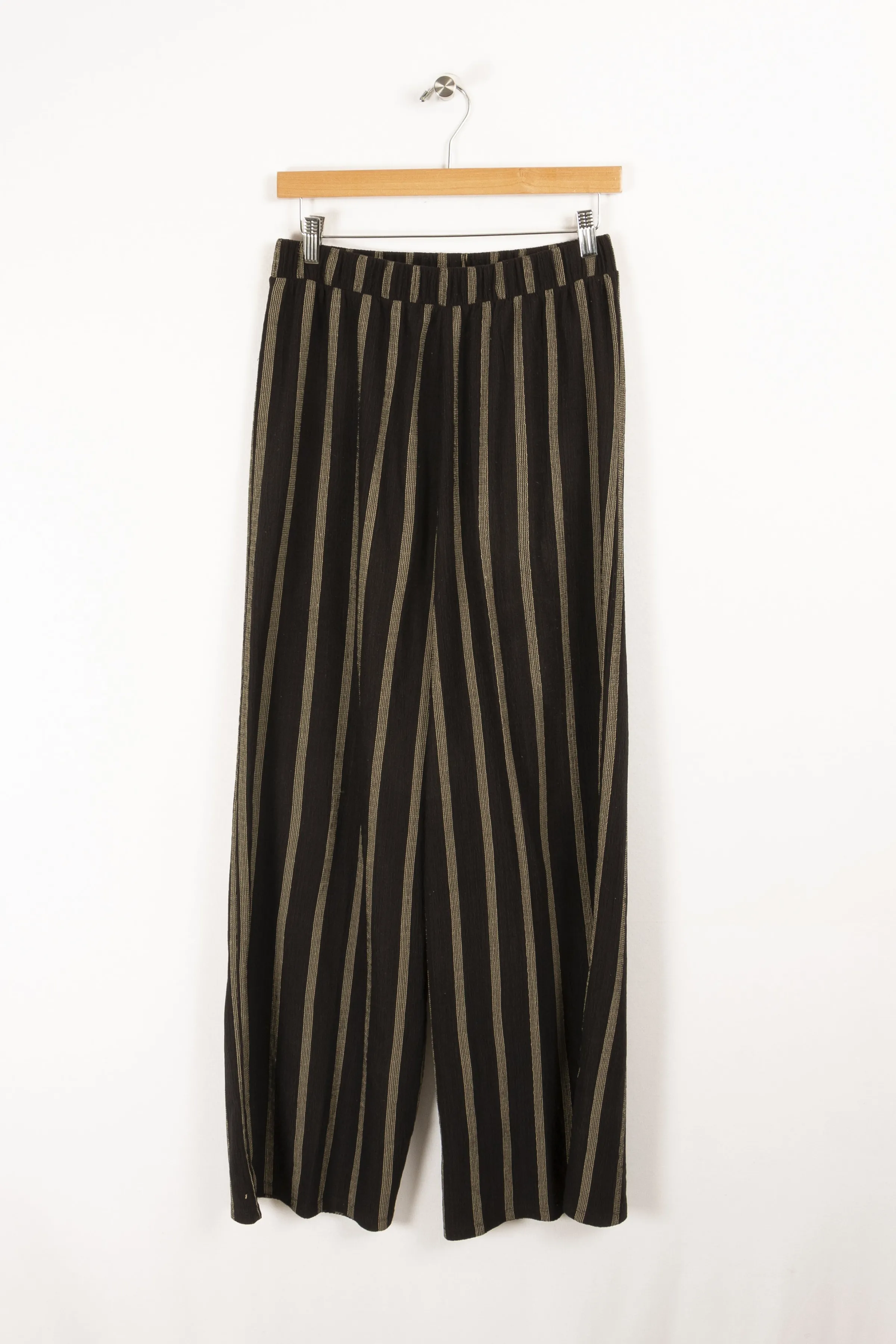 La Fée Maraboutée Pantalons<Pantalon et blanc - S/36 Noir