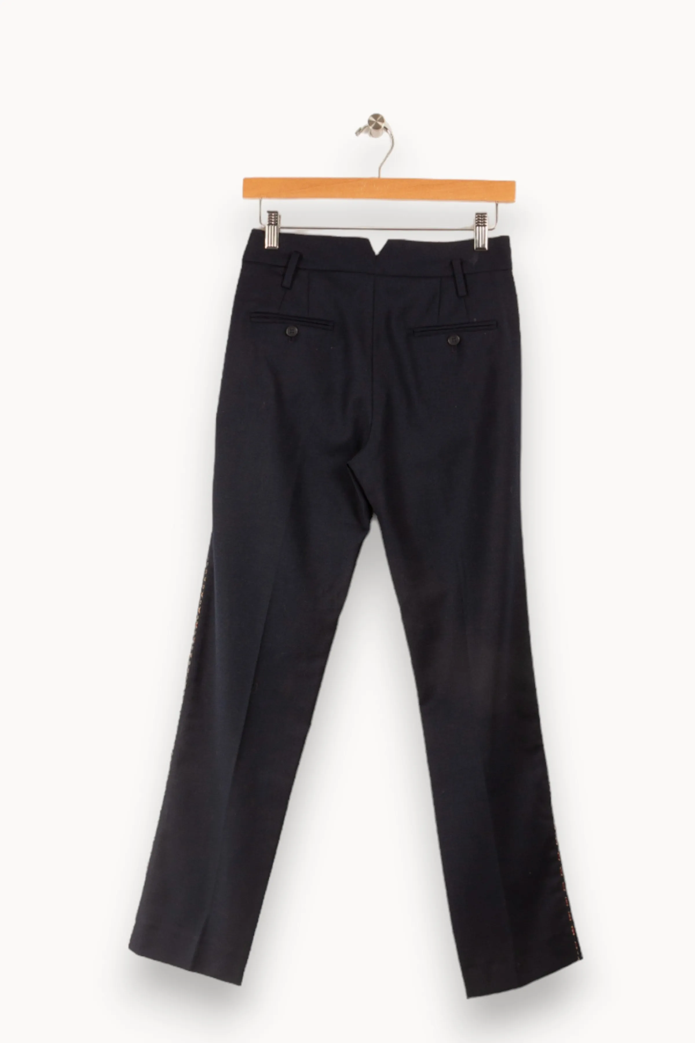 Claudie Pierlot Pantalons<Pantalon Piaf - XS/34 Bleu