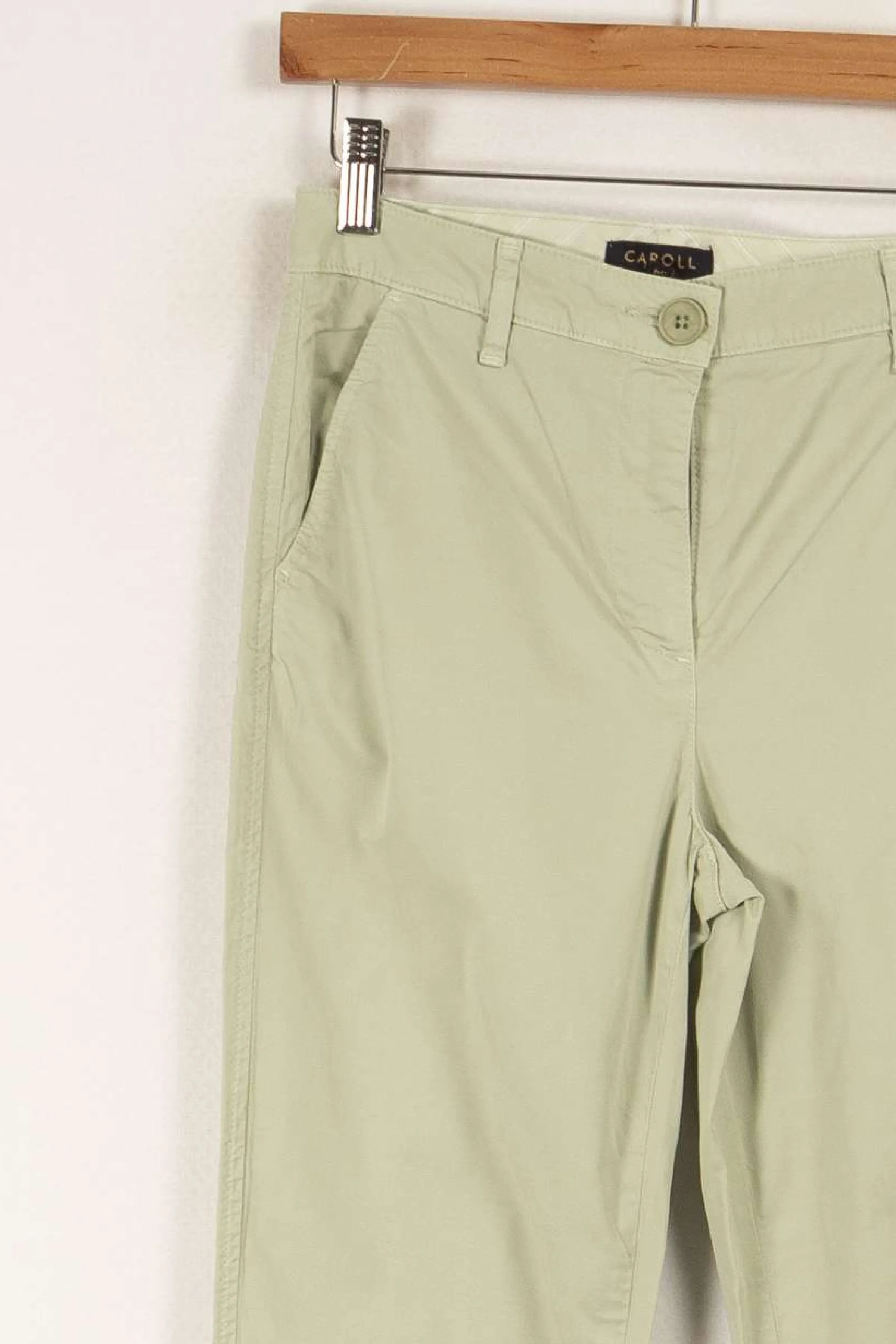 Caroll Pantalons<Pantalon - Taille XS/34 Vert