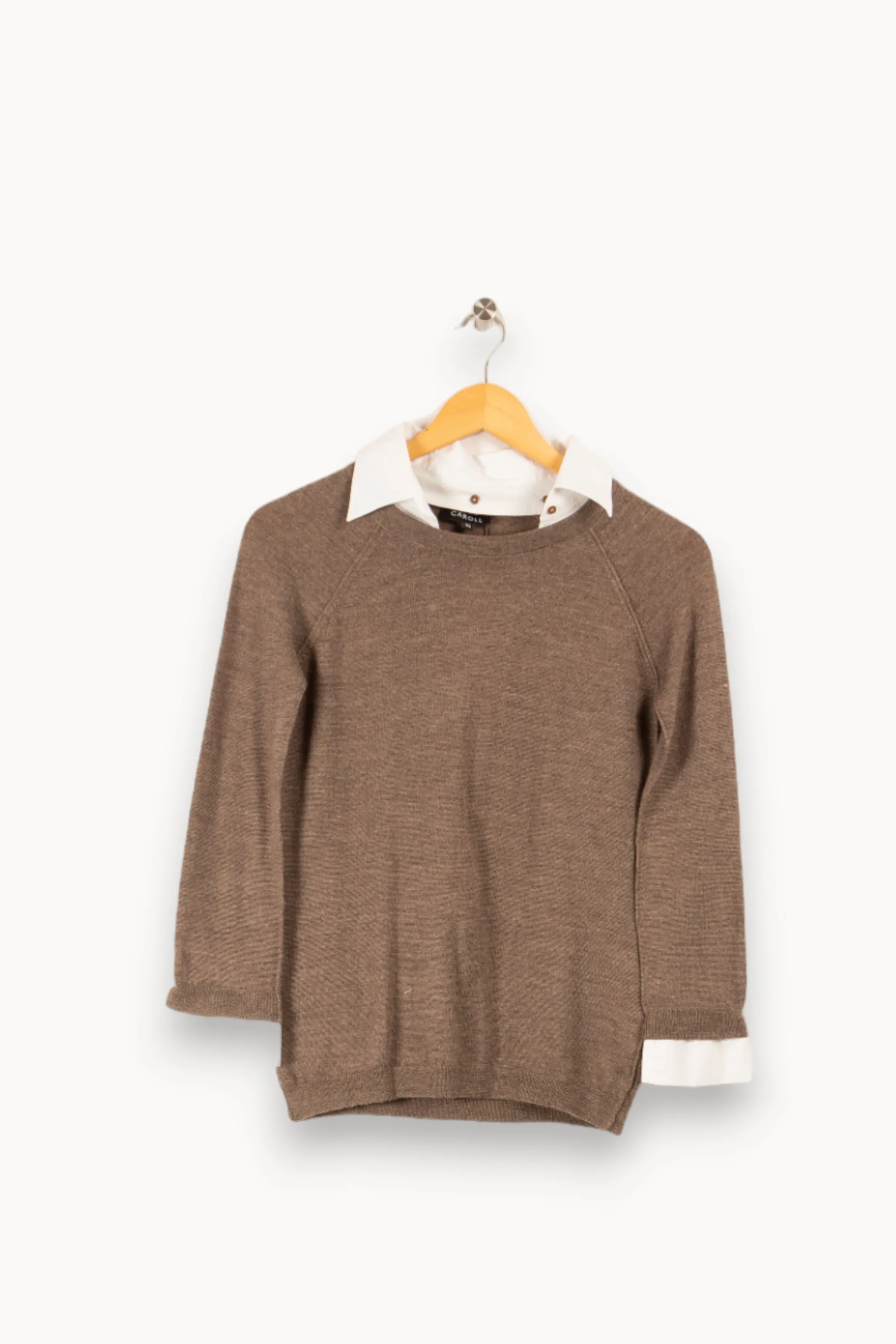 Caroll Mailles | Pulls & Cardigans<Pull - S/36 Marron