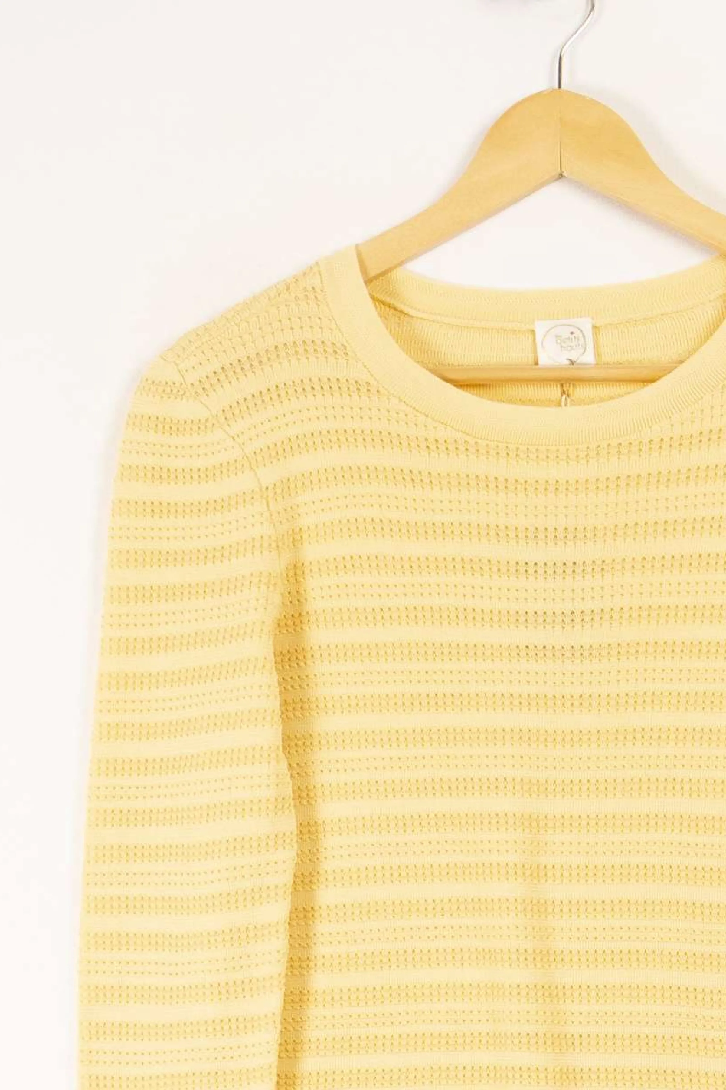 Des petits hauts Mailles | Pulls & Cardigans<Pull - Taille M/38 Jaune