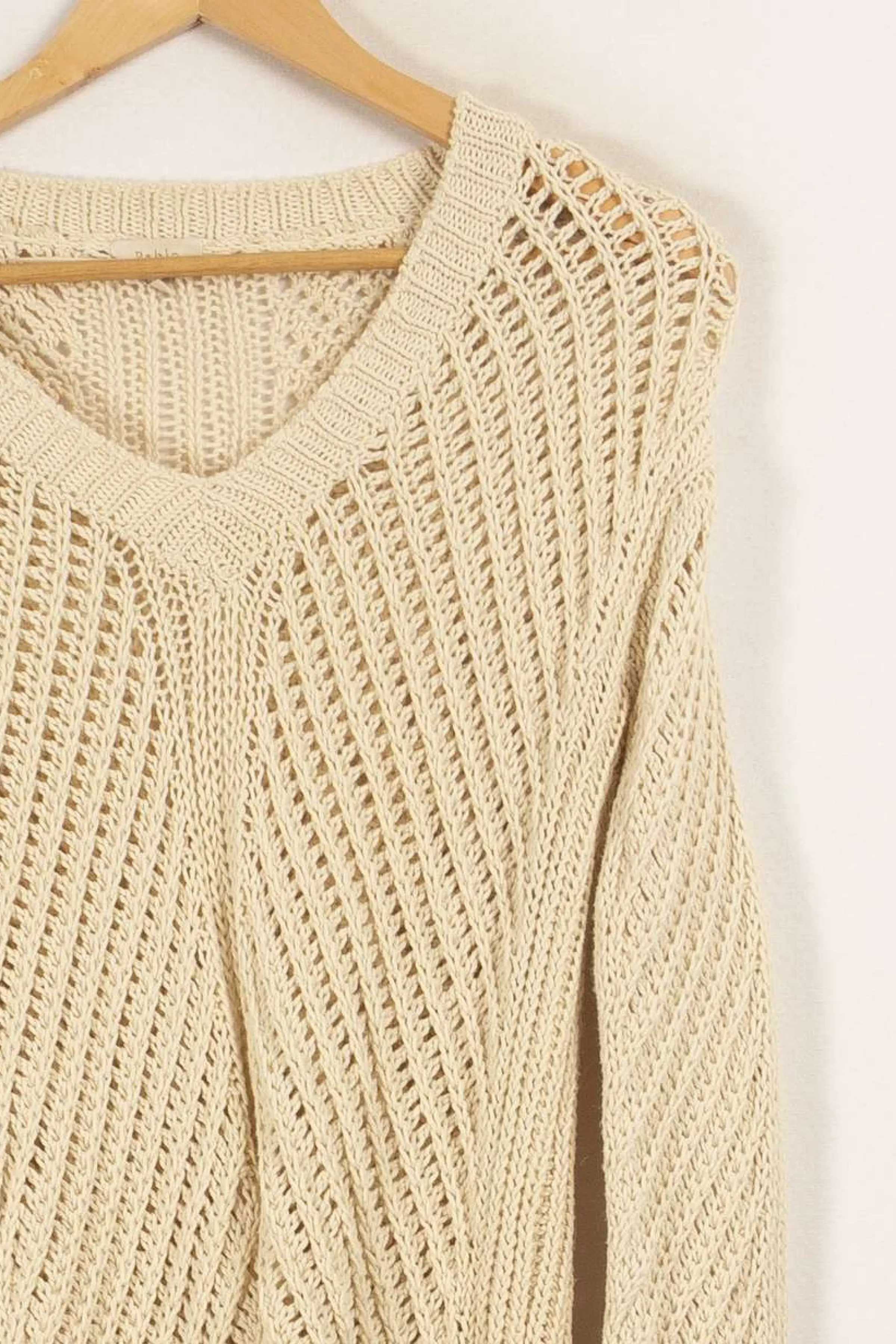 Pablo Mailles | Pulls & Cardigans<Pull - Taille S/36 Beige