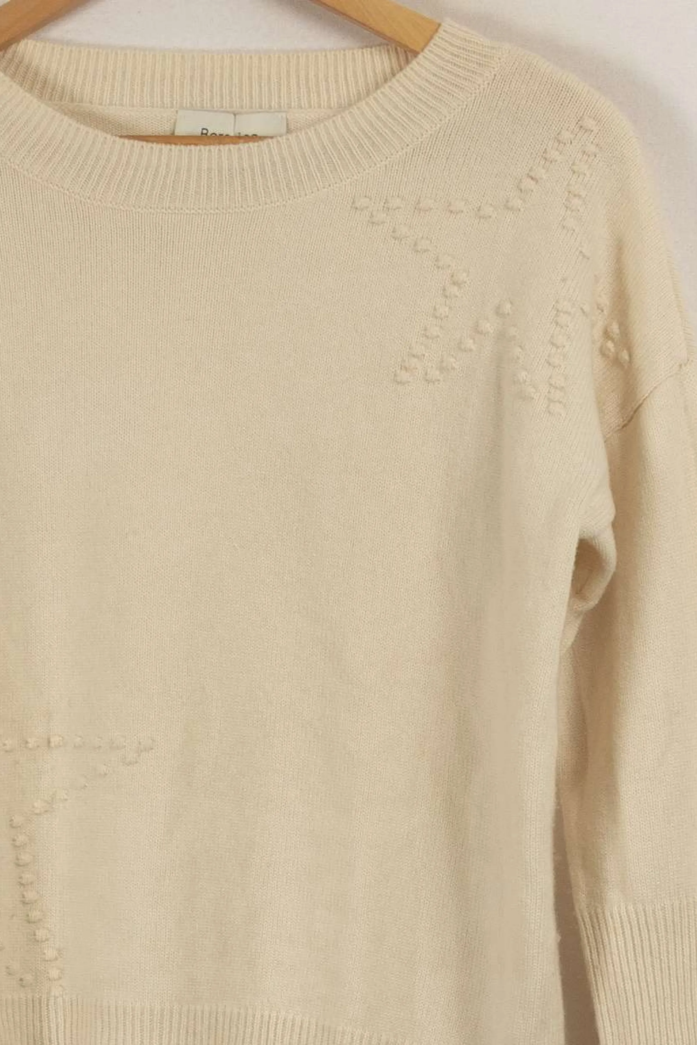 Bérénice Des Pièces Pour Être Au Chaud | Mailles<Pull cassé - Taille M/38 Blanc