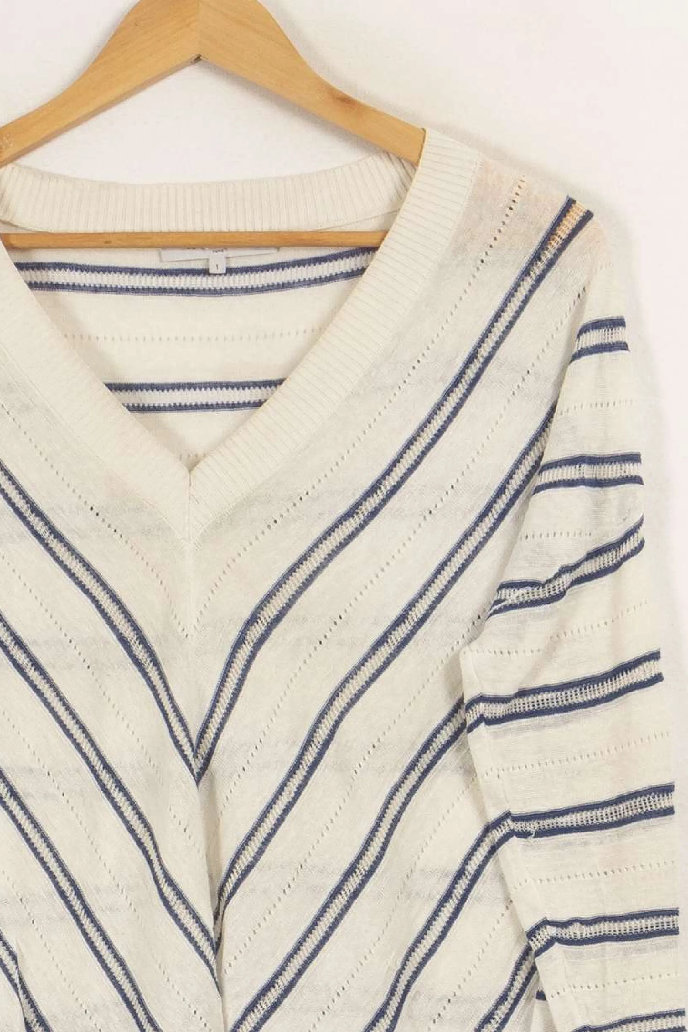 Gerard Darel Des Pièces Pour Être Au Chaud | Mailles<Pull et bleu - Taille S/36 Blanc