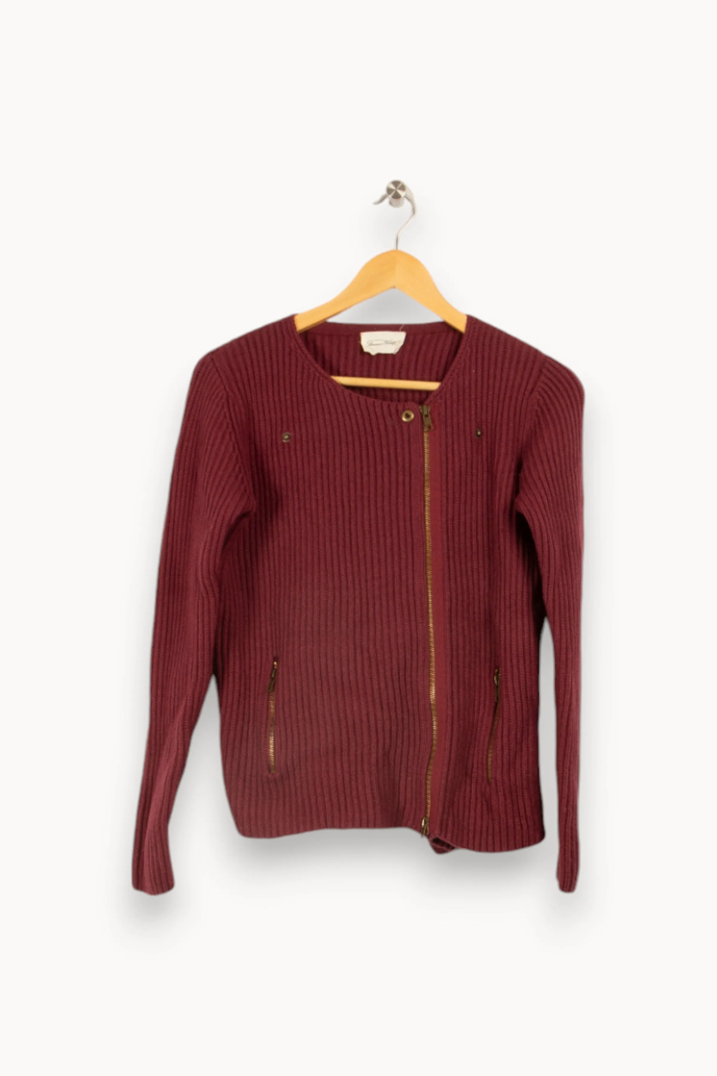 American Vintage Mailles<Pull - Taille S/36 Bordeaux