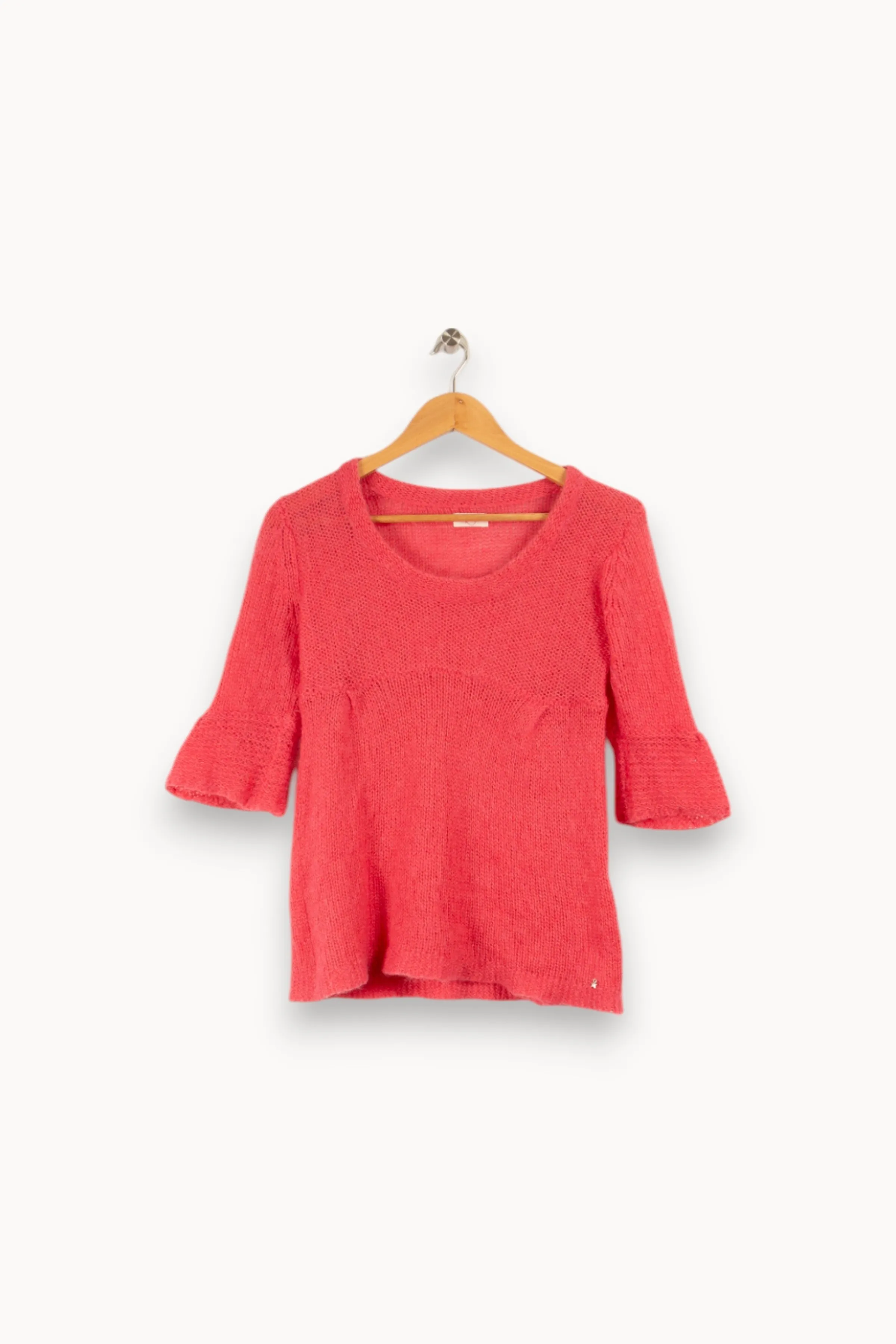 Des petits hauts Mailles | Pulls & Cardigans<Pull en maille - Taille S/36 Rose