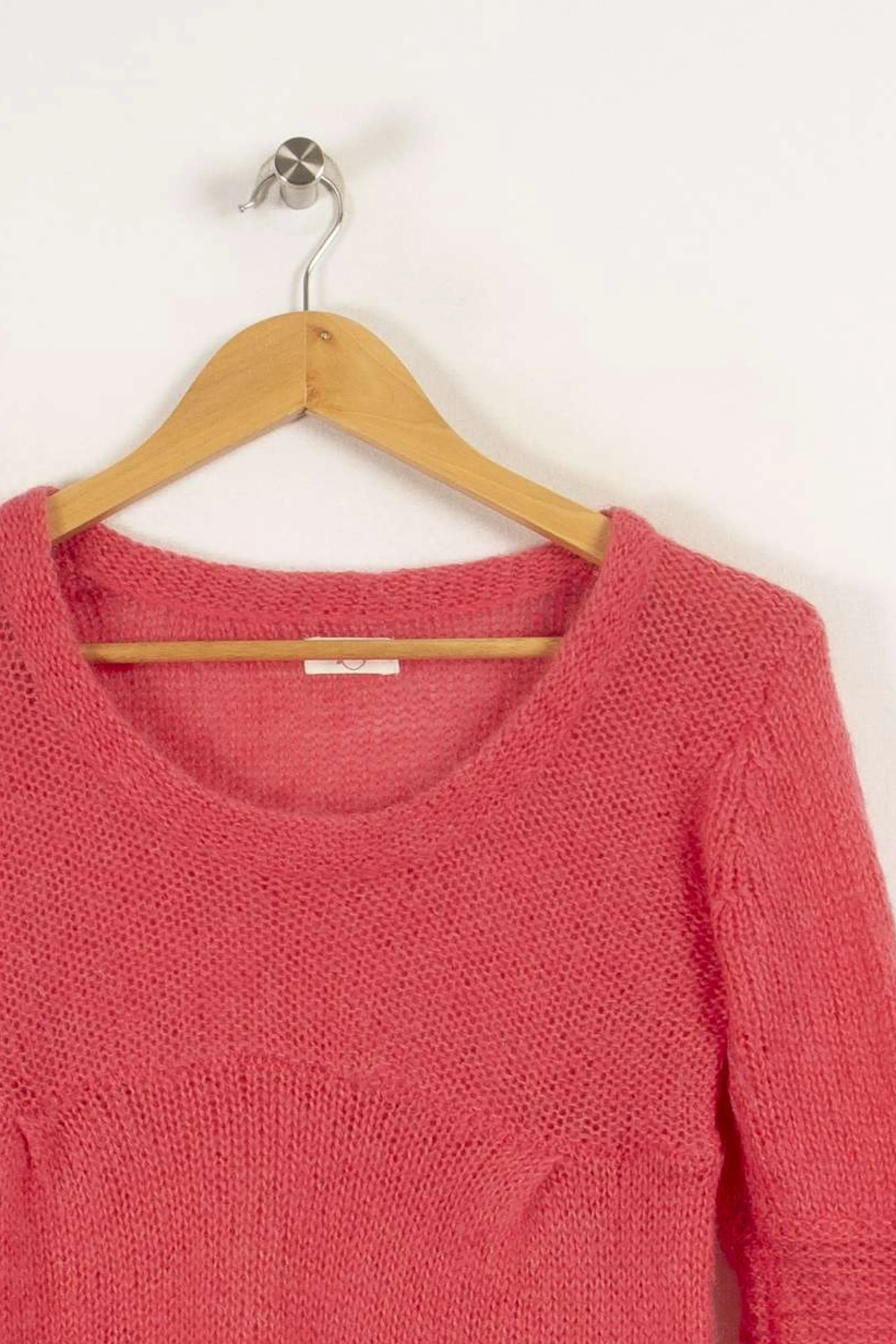 Des petits hauts Mailles | Pulls & Cardigans<Pull en maille - Taille S/36 Rose