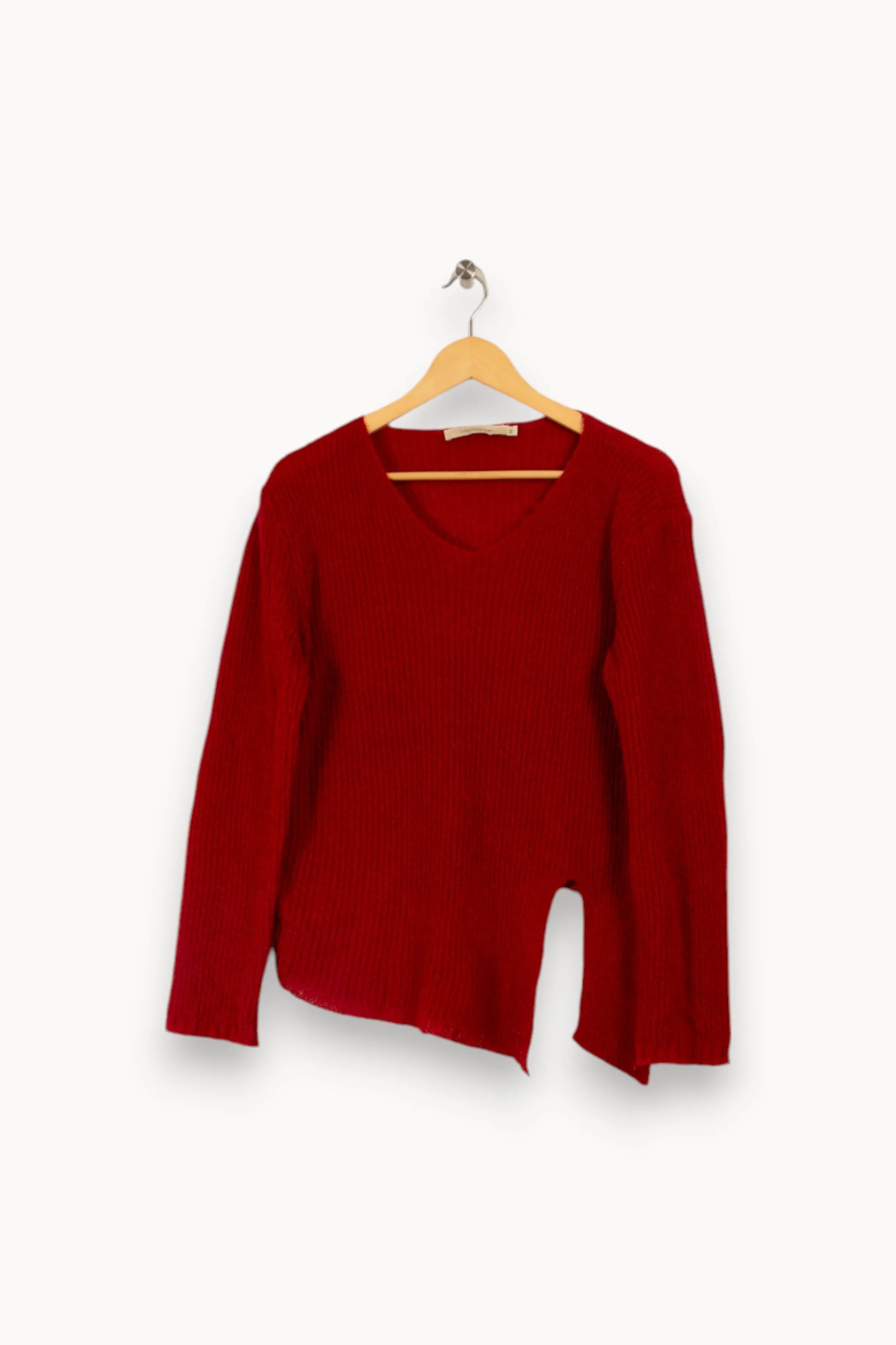 La Fée Maraboutée Des Pièces Pour Être Au Chaud | Mailles<Pull en maille - Taille M/38 Rouge