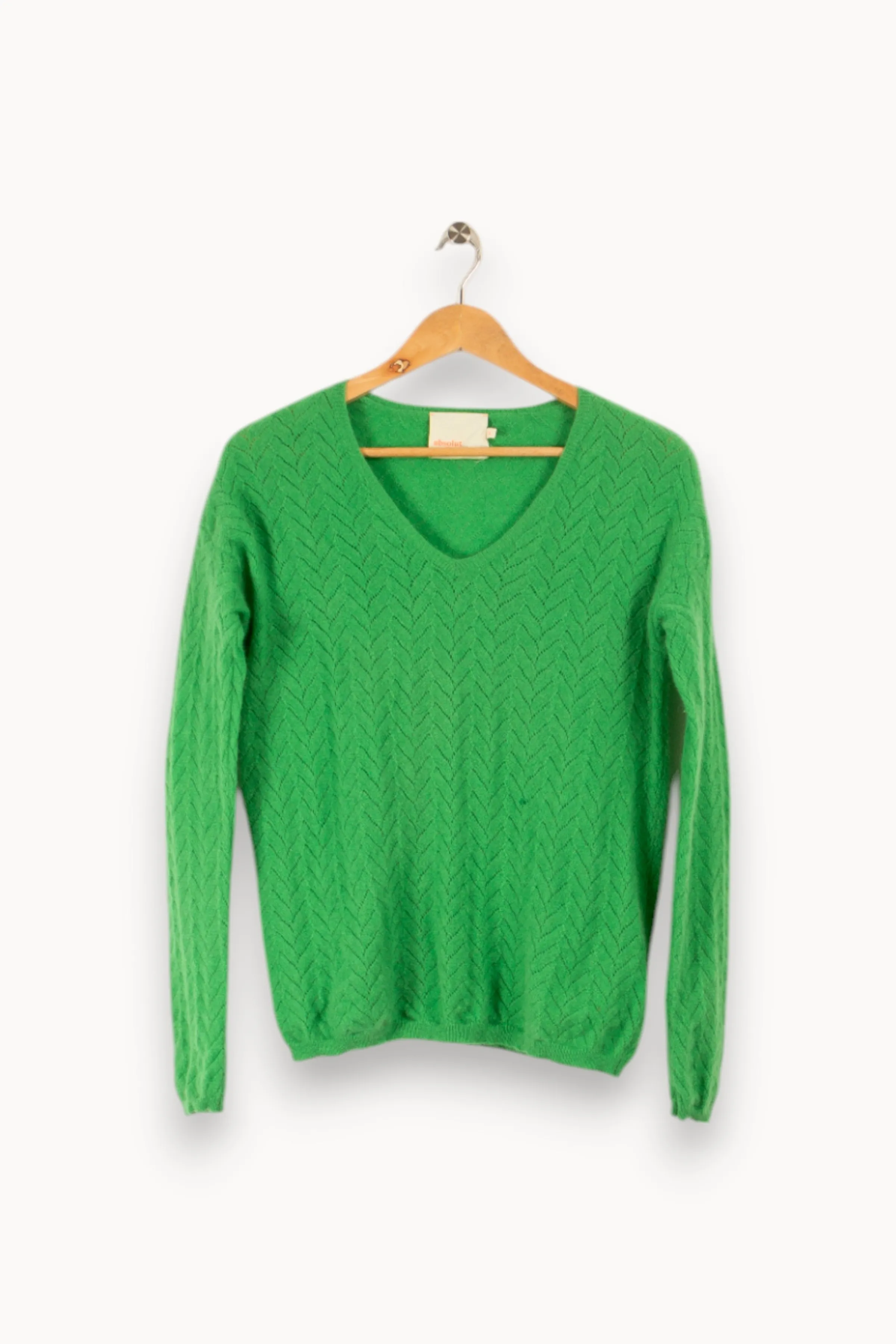 Absolut Cashmere Mailles | Pulls & Cardigans<Pull en maille - Taille S/36 Vert