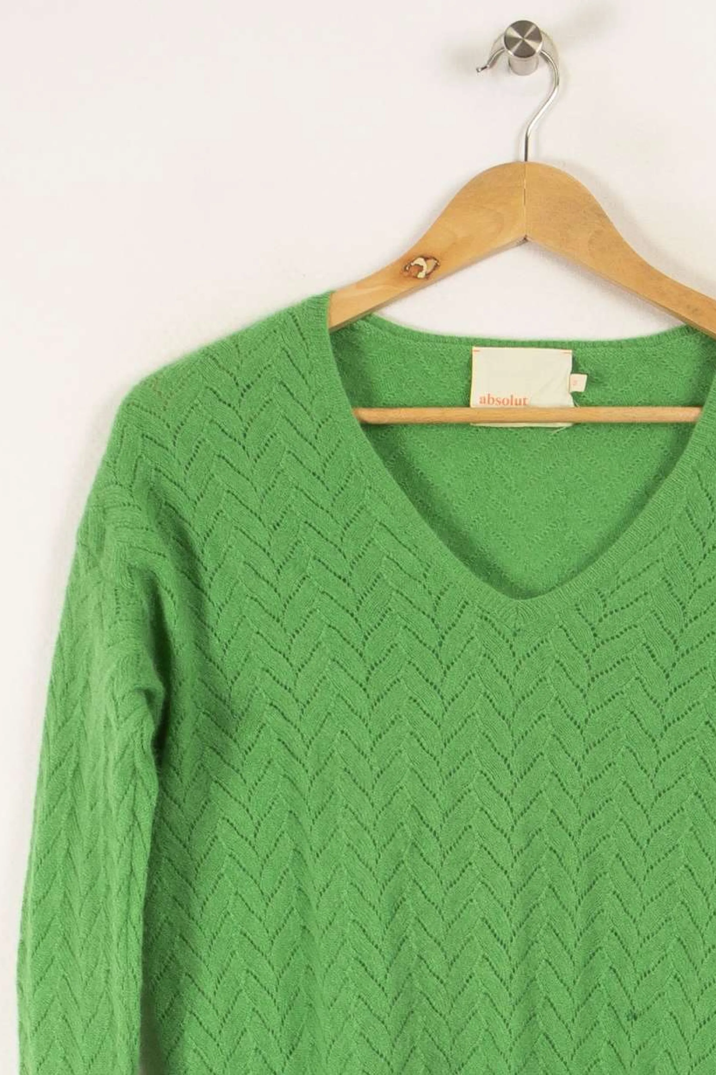 Absolut Cashmere Mailles | Pulls & Cardigans<Pull en maille - Taille S/36 Vert