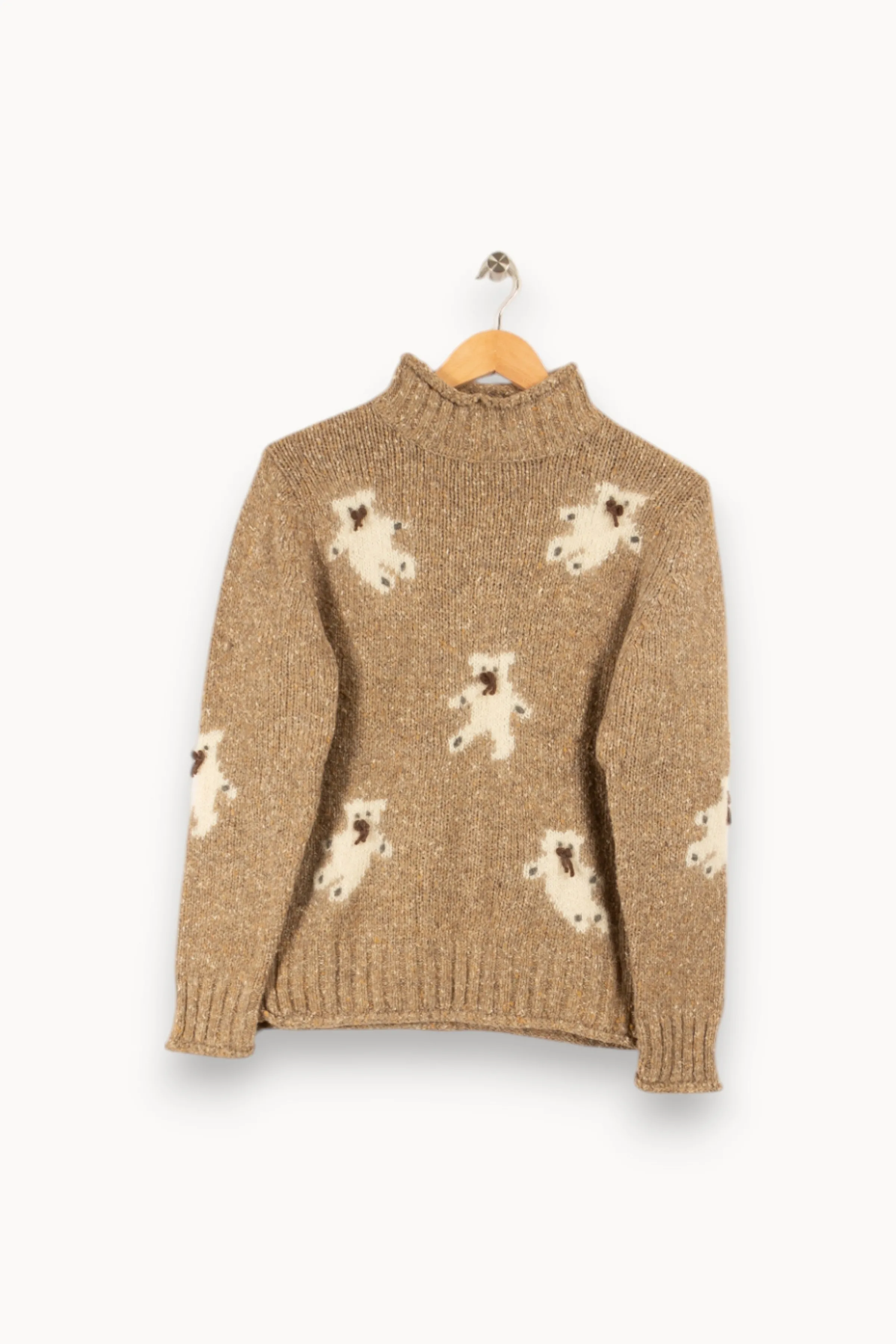 Derhy Mailles | Pulls & Cardigans<Pull marron - Taille M/38 Beige